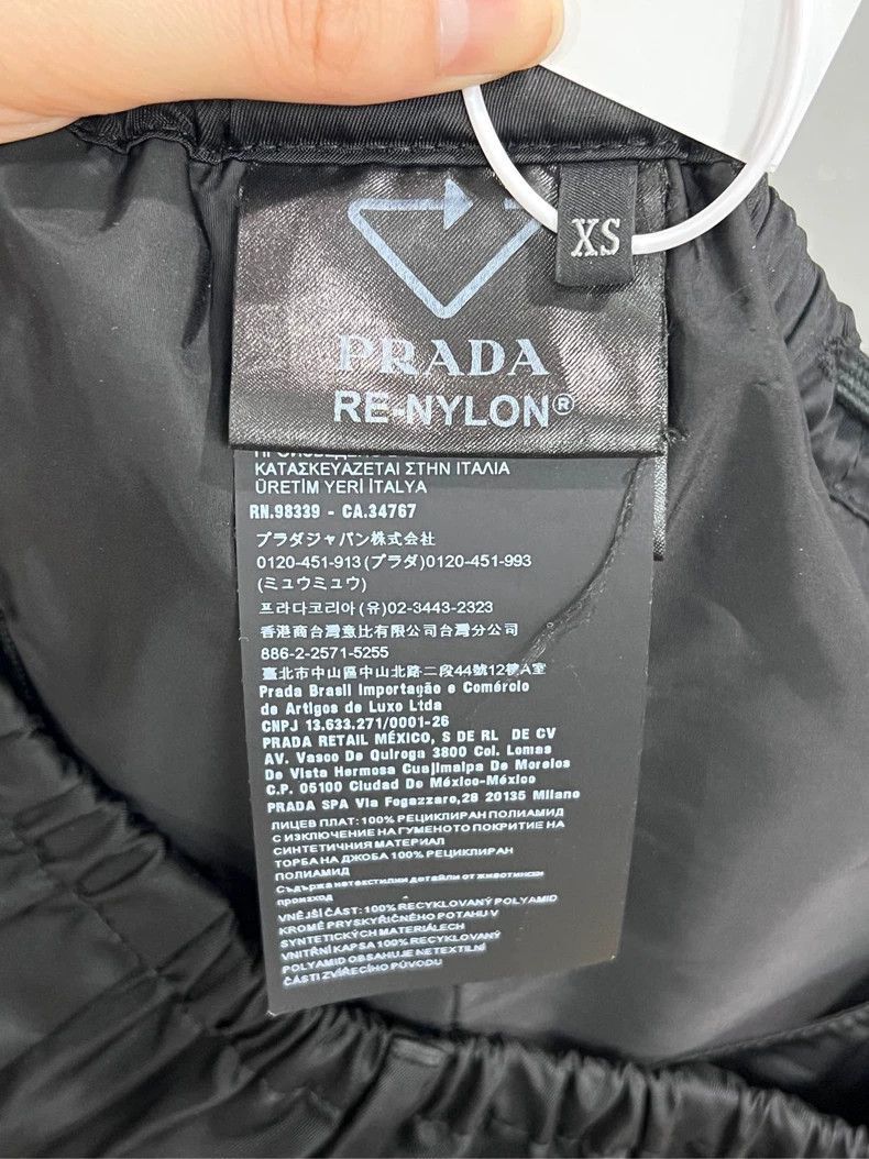 Prada Prada Black Nylon Athletic Pants -2505 Size US 44 / EU 60 - 4 Thumbnail