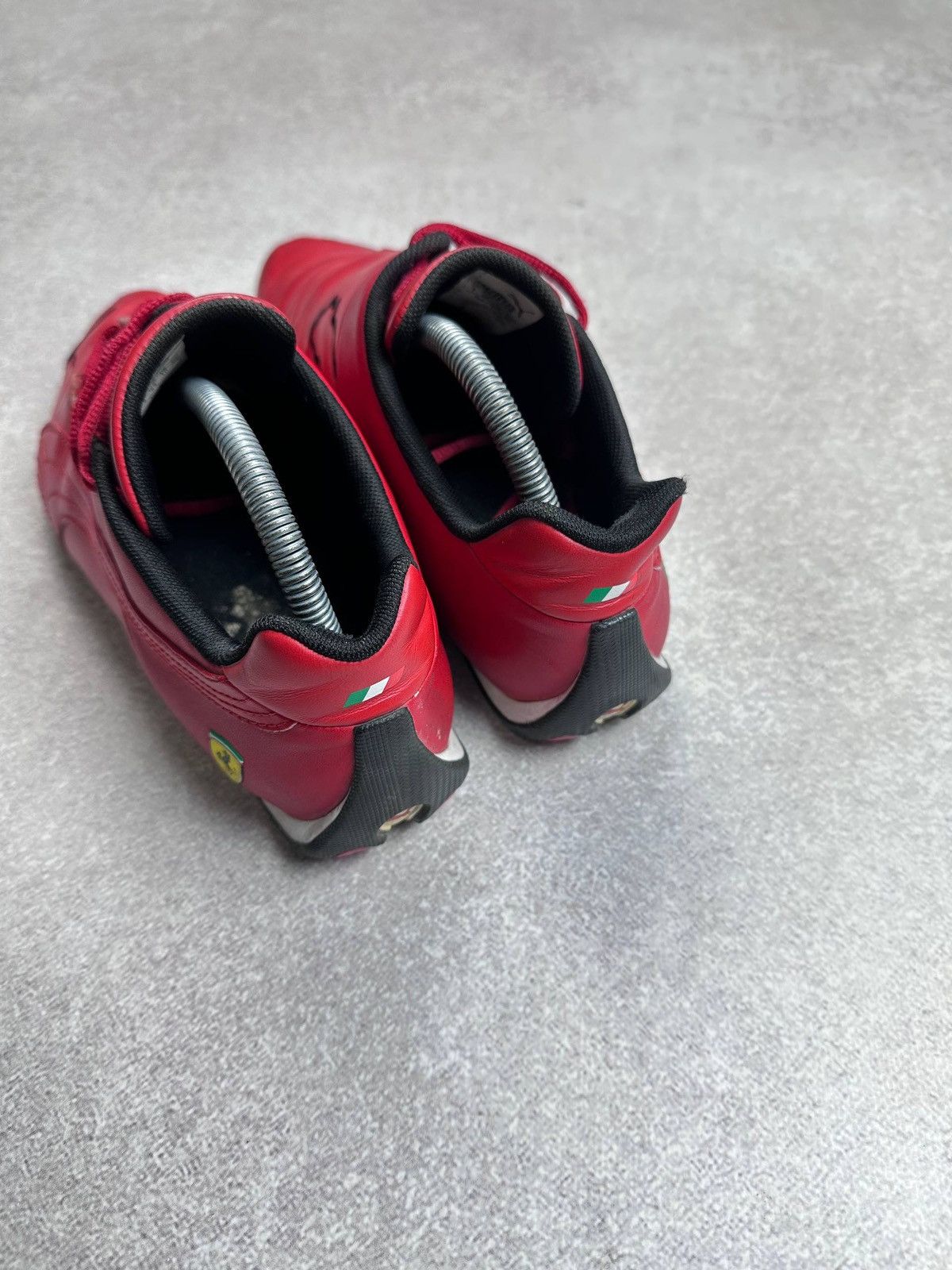 Japanese Brand Vintage Puma Speed Cat leather Shoes Size US 9 / IT 39 - 6 Thumbnail