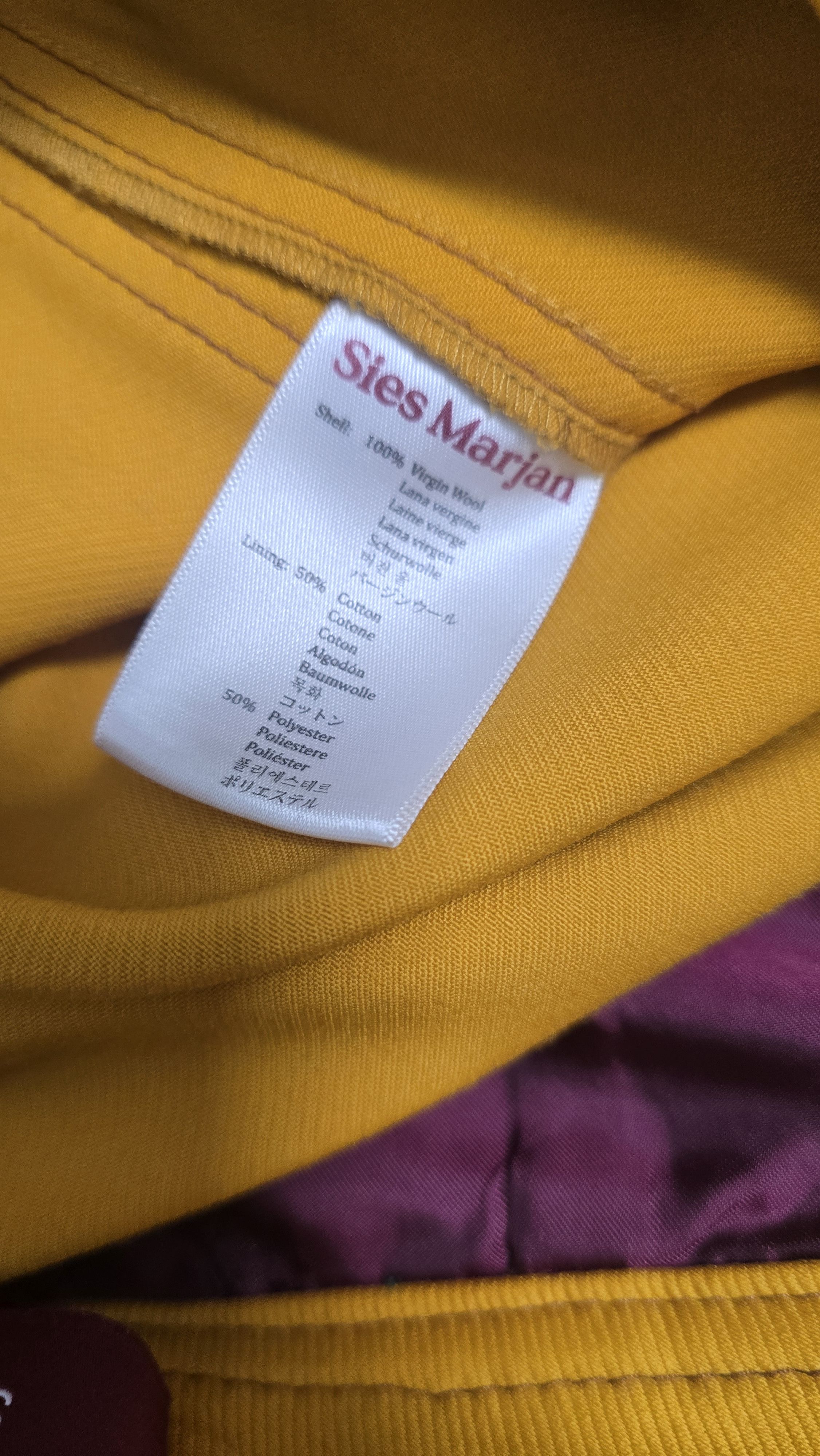 Sies Marjan sies marjan yellow suit Size 46R - 11 Thumbnail