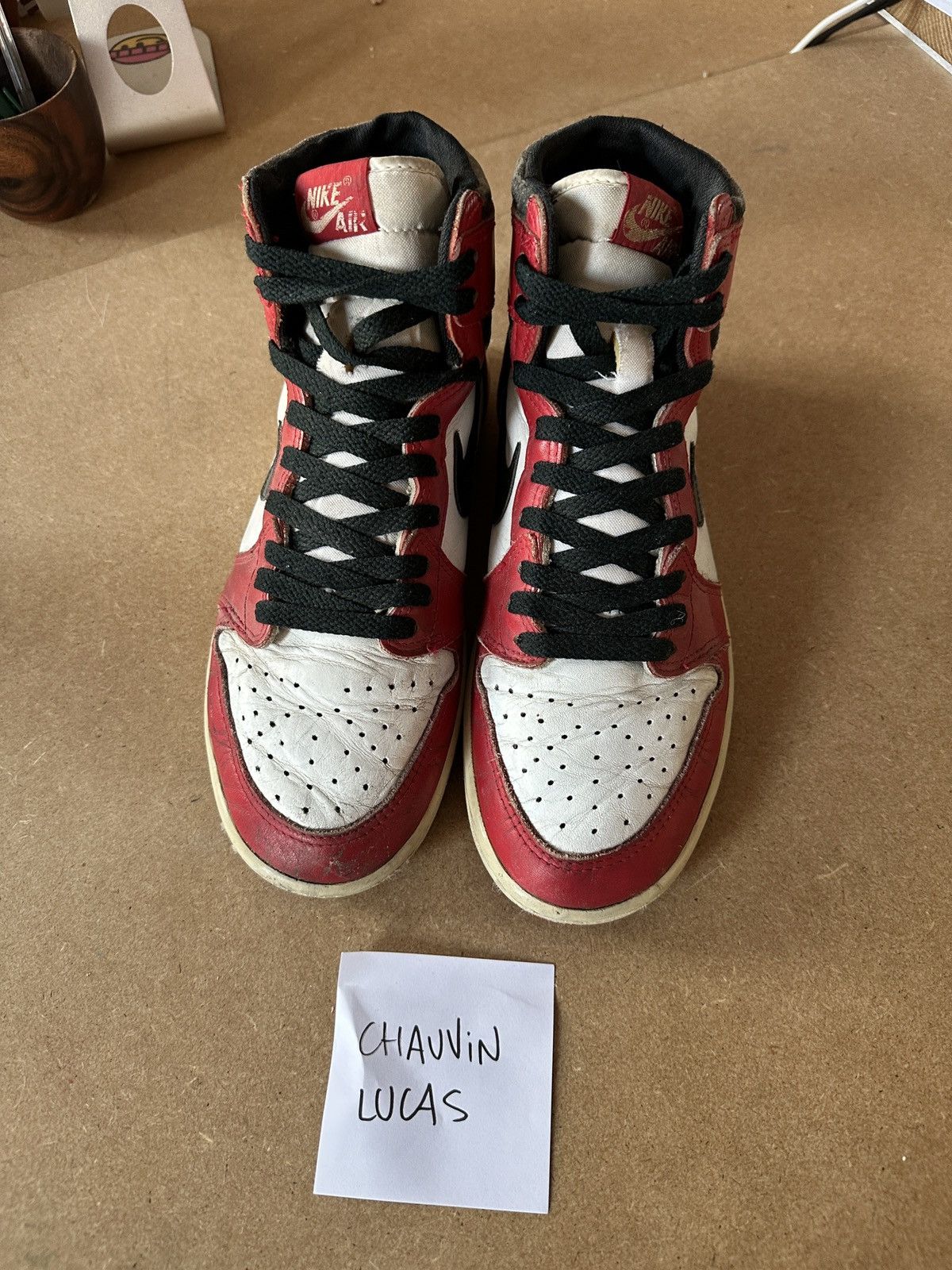 Jordan Brand Jordan 1 OG Chicago 1985 Size US 8.5 / EU 41-42 - 7 Thumbnail