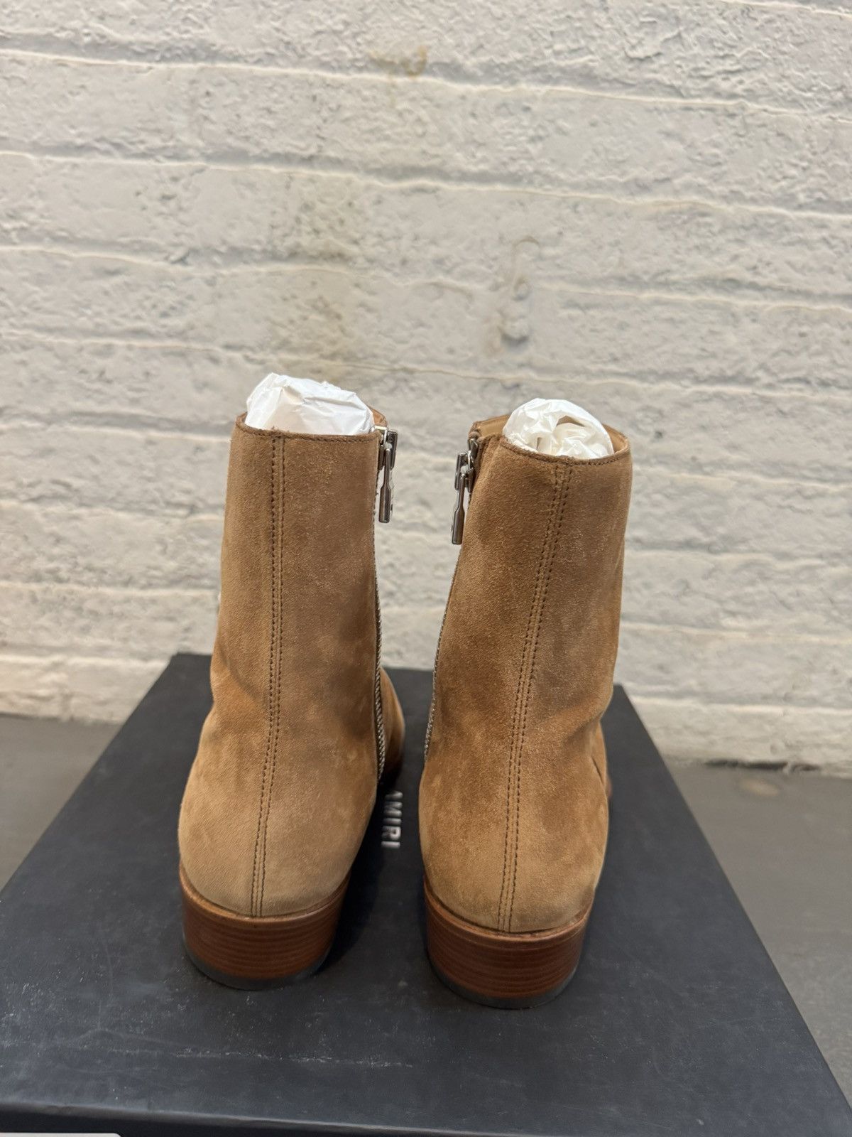 Amiri Amiri Stack Boot Tan Size US 8.5 / EU 41-42 - 4 Thumbnail