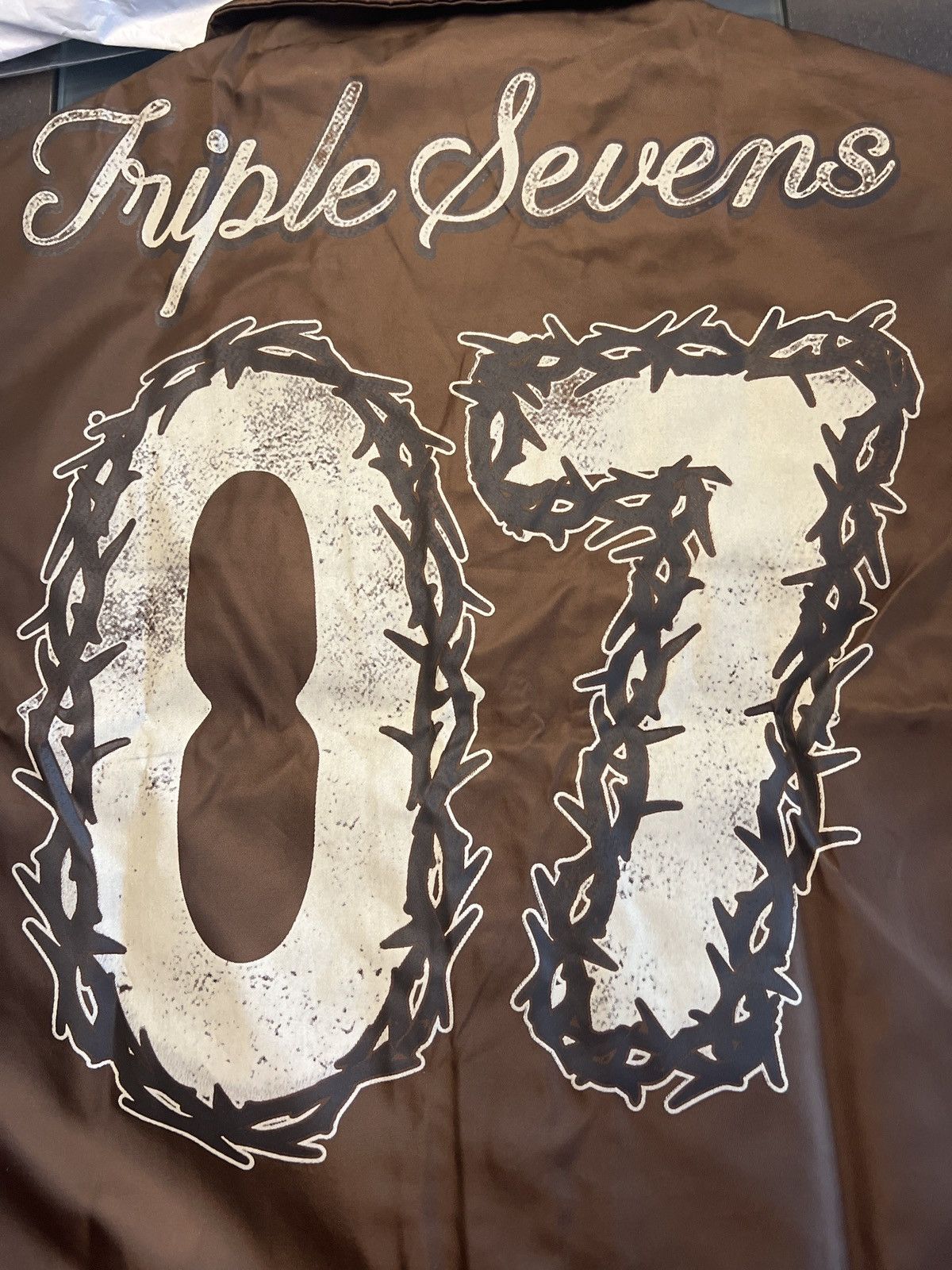Other Triple sevens nylon t-shirt brown Size US M / EU 48-50 / 2 - 6 Thumbnail