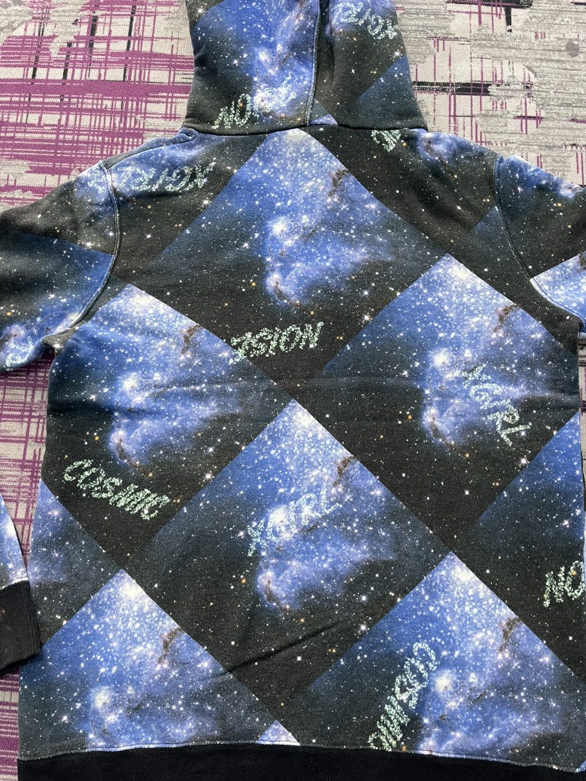 Japanese Brand VINTAGE X-GIRL COSMIC NOISE FULL PRINT HOODIE VERY RARE Size US S / EU 44-46 / 1 - 10 Thumbnail