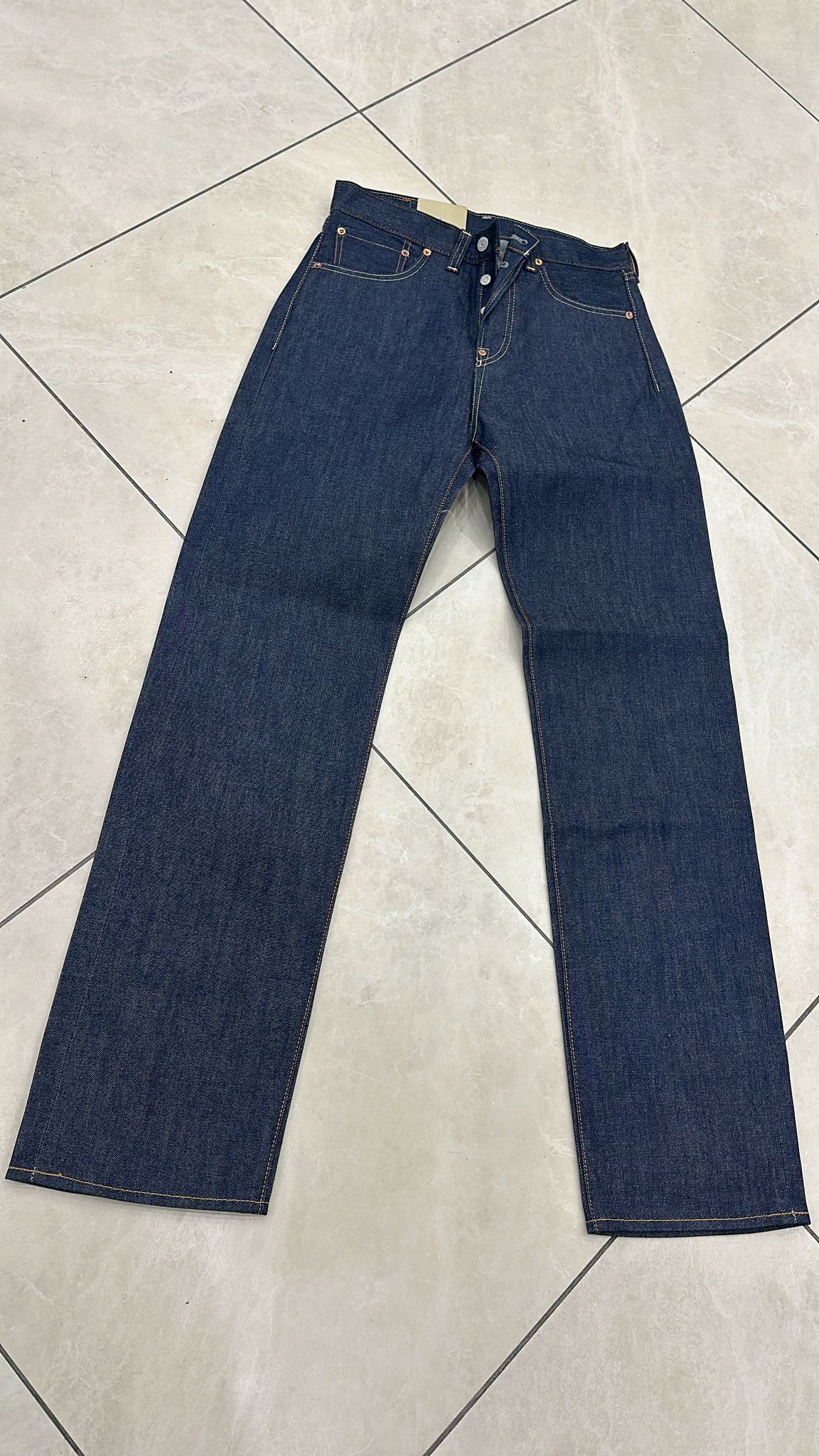 Levi's Vintage Clothing LVC Levi's Vintage Clothing 1937 501XX BigE Selvedge Jeans Size US 30 / EU 46 - 4 Thumbnail