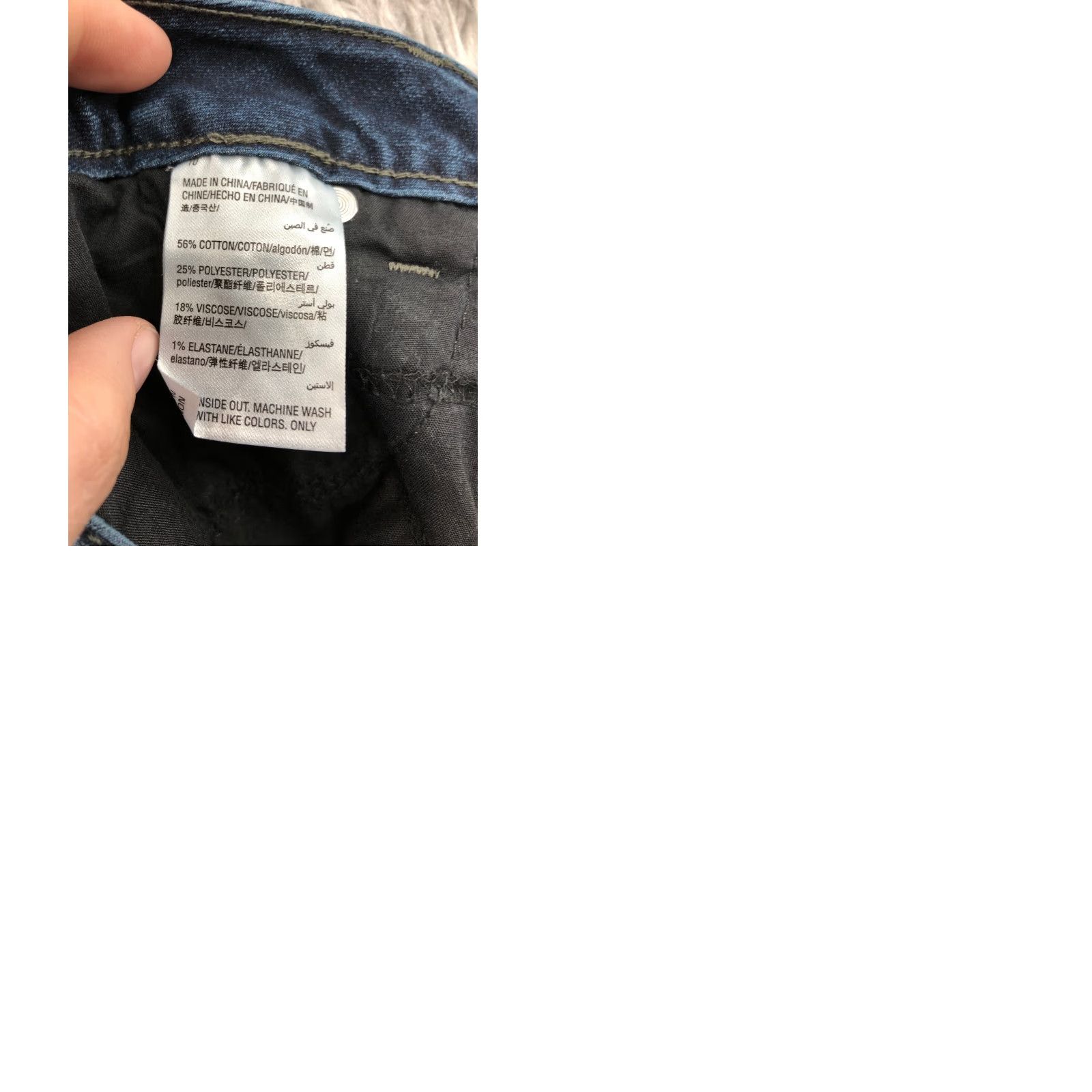 Charter Club VINTAGE Charter Club Jeans Size 10 Womens Mid Rise Dark Wash Blue Denim Straight Size 32" / US 10 / IT 46 - 9 Thumbnail