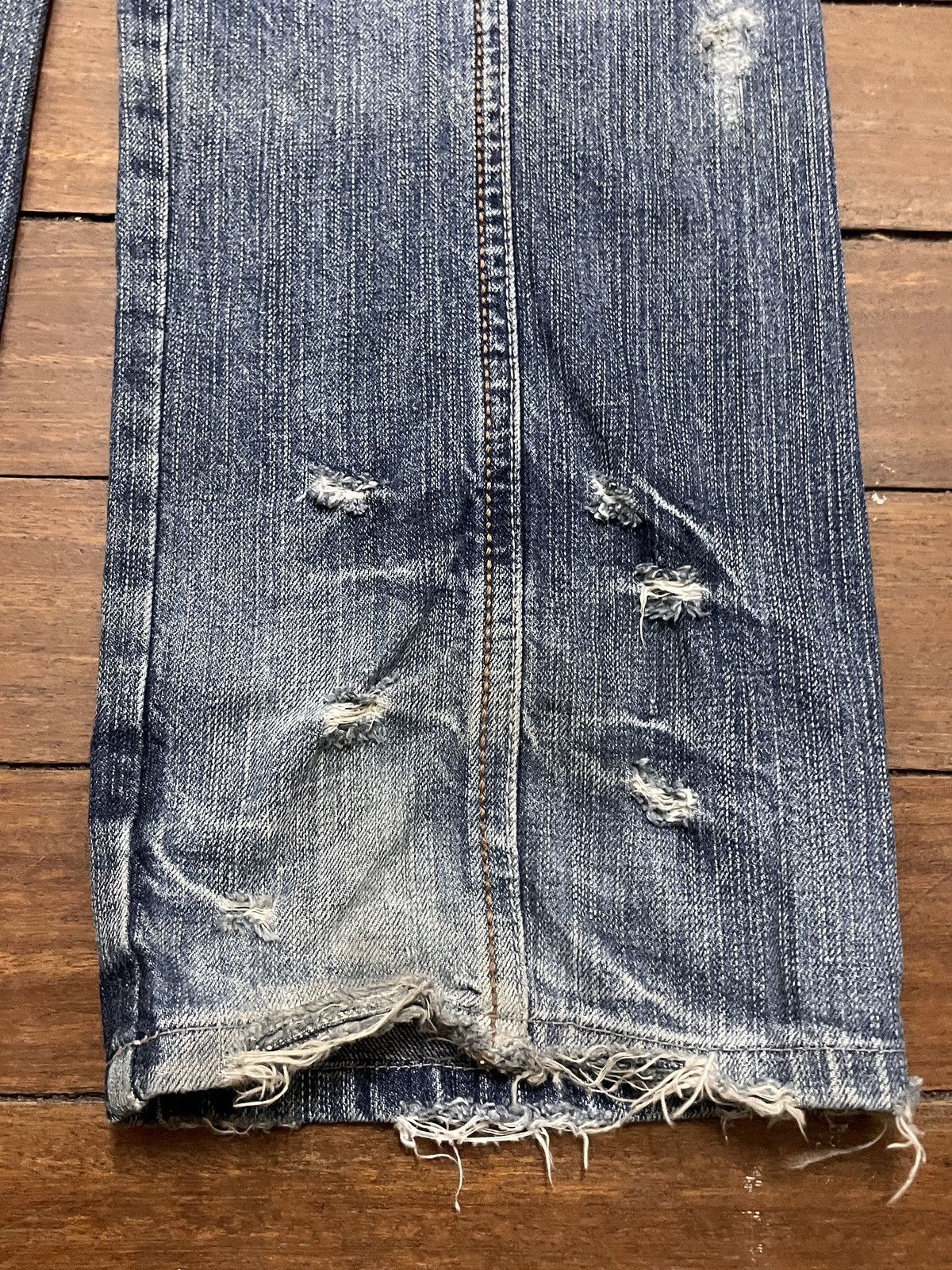 Marithe + Francois Girbaud Very Rare Vintage Brand Marithe Francois Girbaud Jeans 1990s Size US 32 / EU 48 - 8 Thumbnail