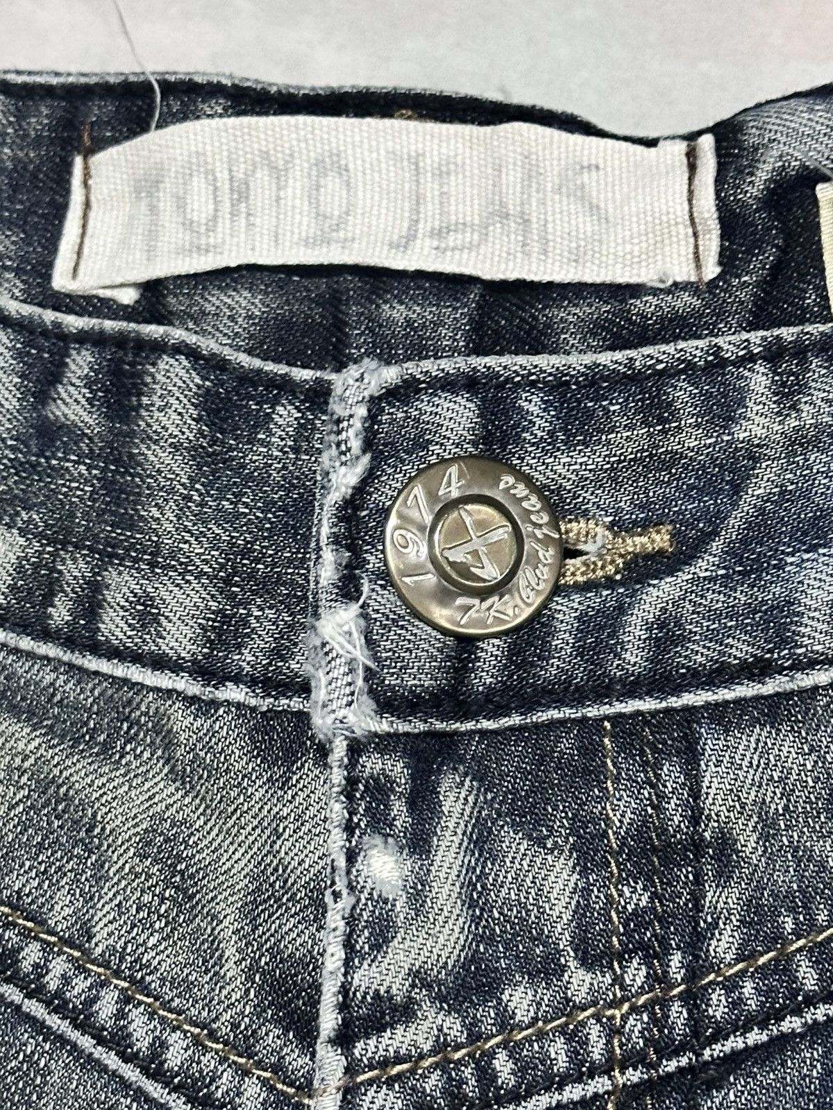 Japanese Brand Tokyo Boulevard Vintage Distressed Embroidered Baggy Faded Size US 32 / EU 48 - 8 Thumbnail