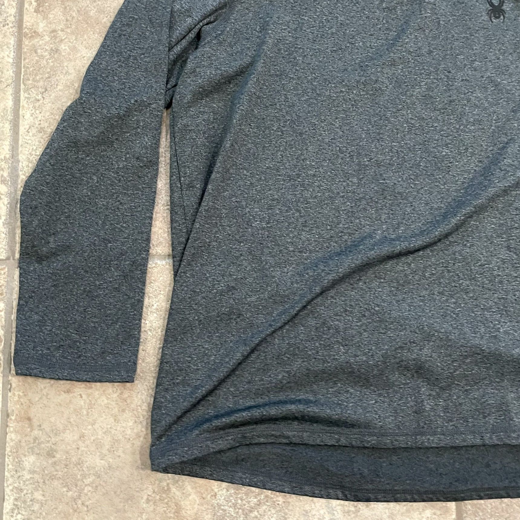 Spyder Spyder Active Jacket Mens L Gray polyester blend pullover Size US L / EU 52-54 / 3 - 3 Thumbnail