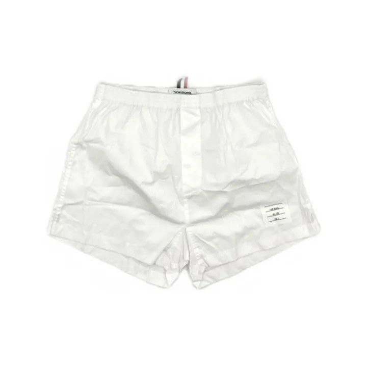 Thom Browne Thom Browne Men's Comfortable White Boxer Shorts -2507 Size US 26 / EU 42 - 2 Thumbnail