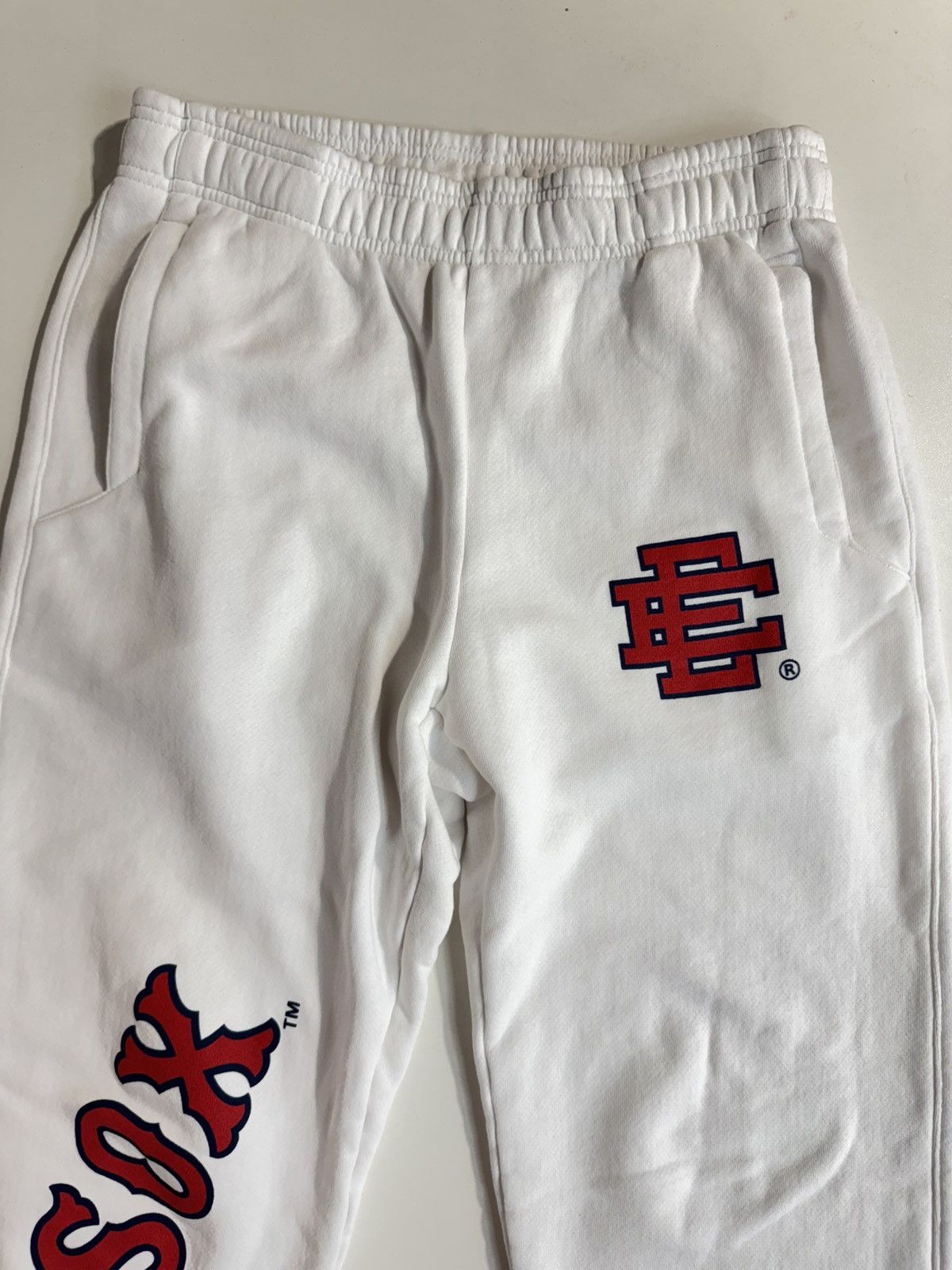 Eric Emanuel Red Sox MLB collab sweatpants (Sz. M) Size US 30 / EU 46 - 4 Thumbnail