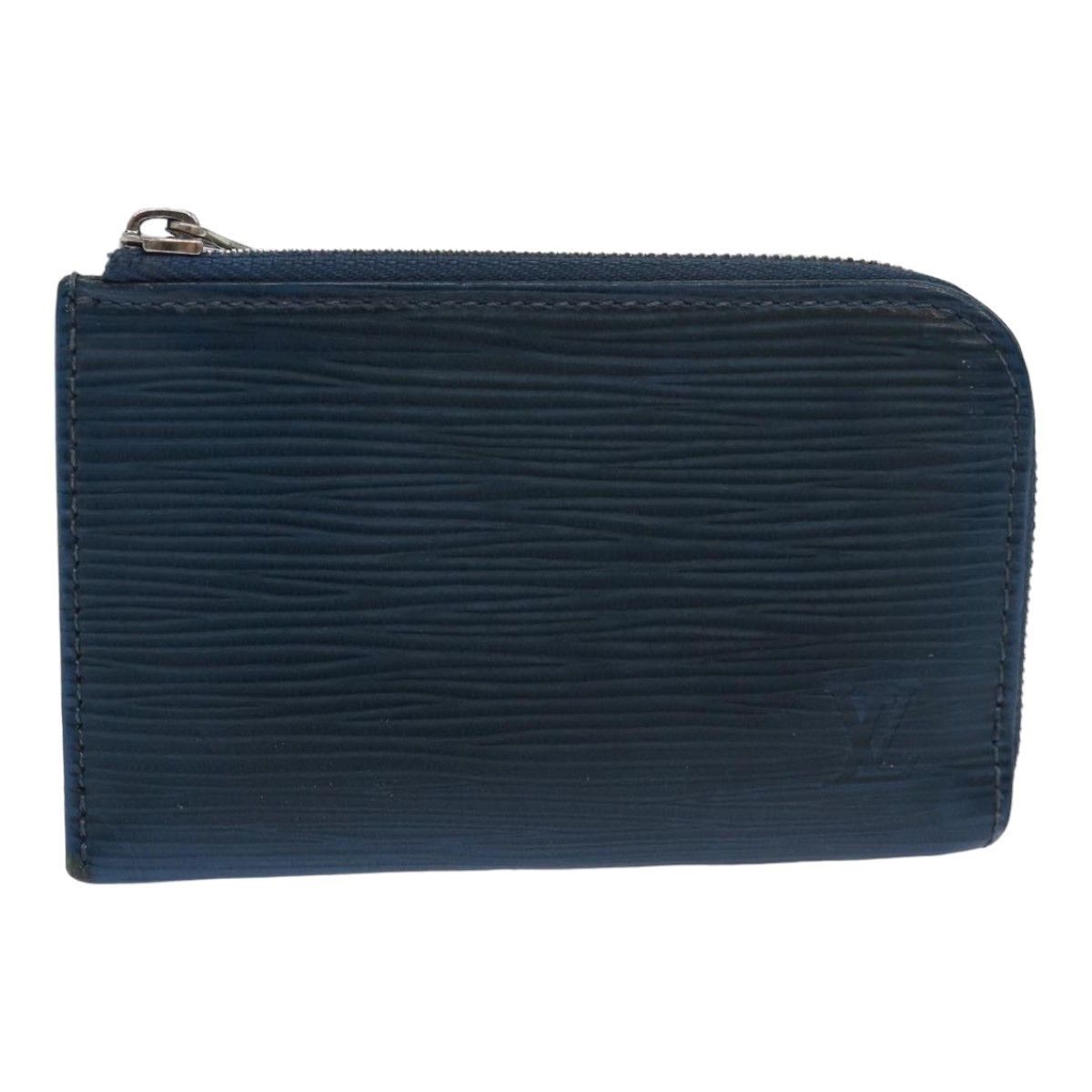 Louis Vuitton Porte-Monnaie Blue Leather Wallet (Pre-Owned) Size ONE SIZE - 1 Thumbnail