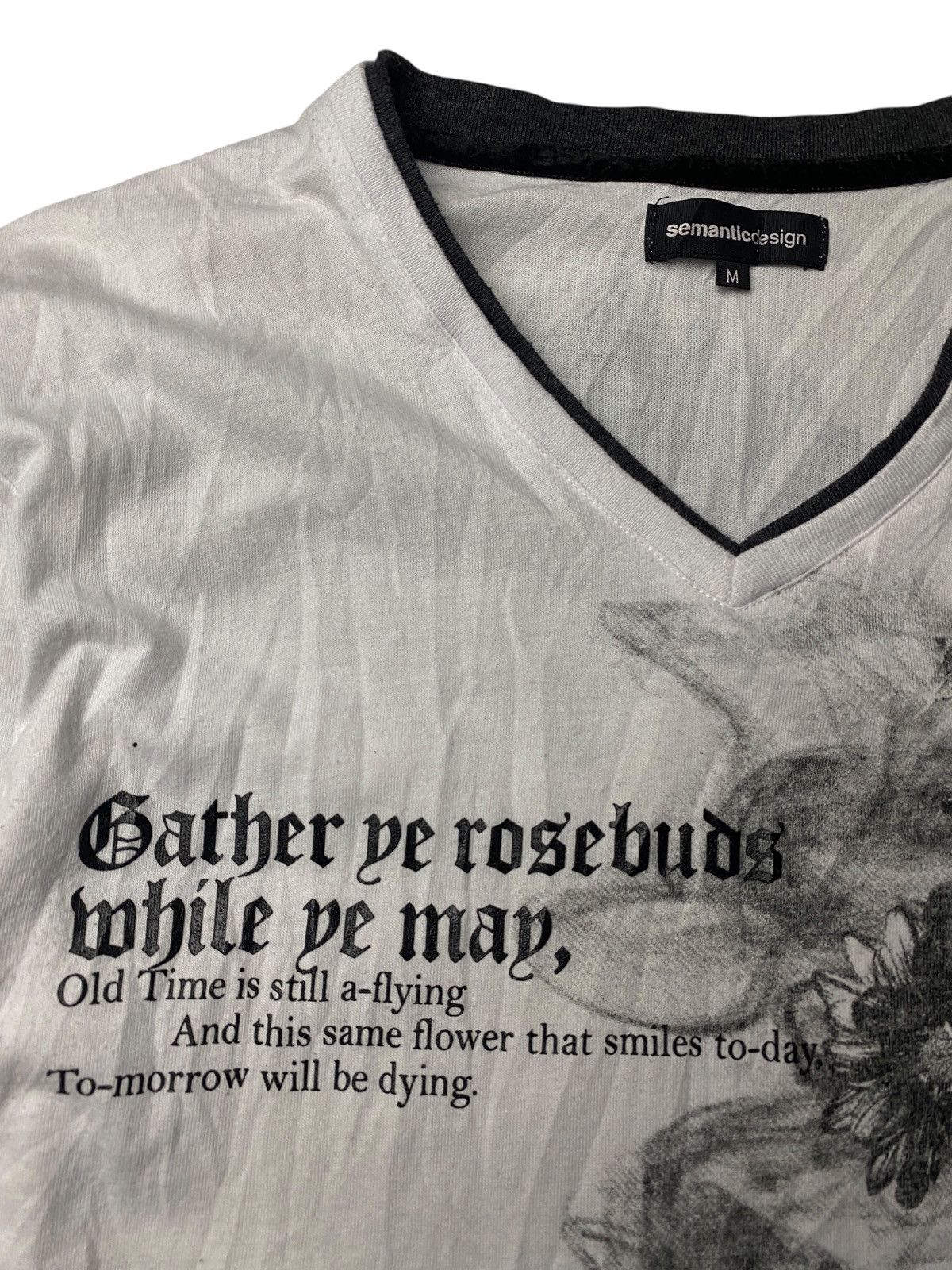 If Six Was Nine 2000's Semantic Design Floral Tribal Longsleeve Size US S / EU 44-46 / 1 - 3 Thumbnail