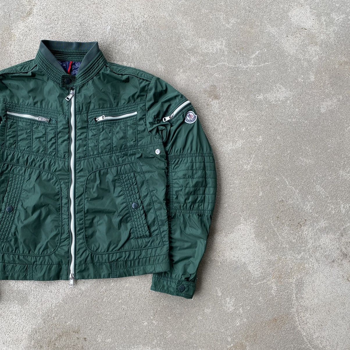 Moncler Vintage Moncler THYM moto jacket Size US S / EU 44-46 / 1 - 3 Thumbnail