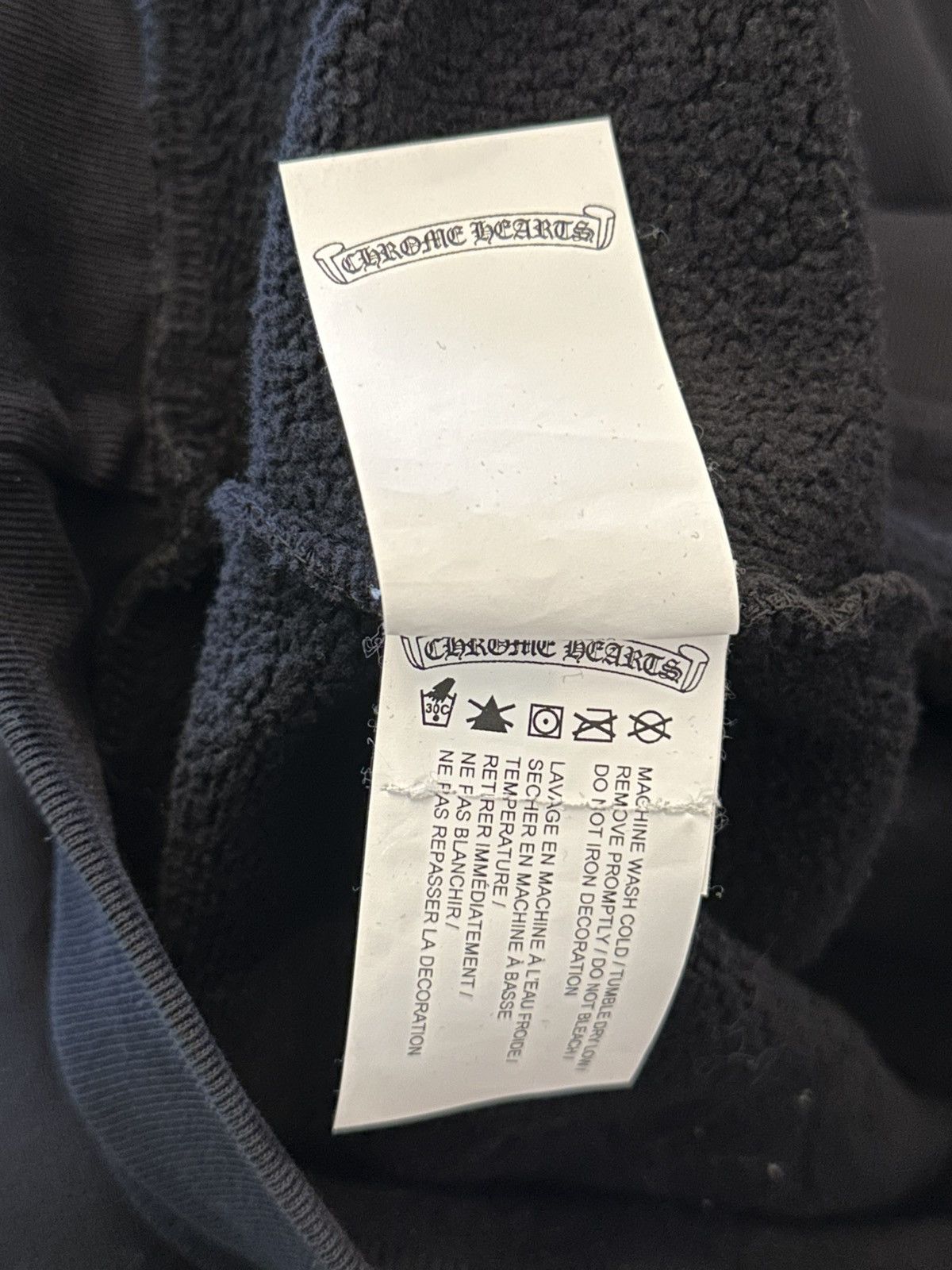 Chrome Hearts CHROME HEARTS 1-1 WHITE PATCH LOGO HOODIE Size US XL / EU 56 / 4 - 6 Thumbnail