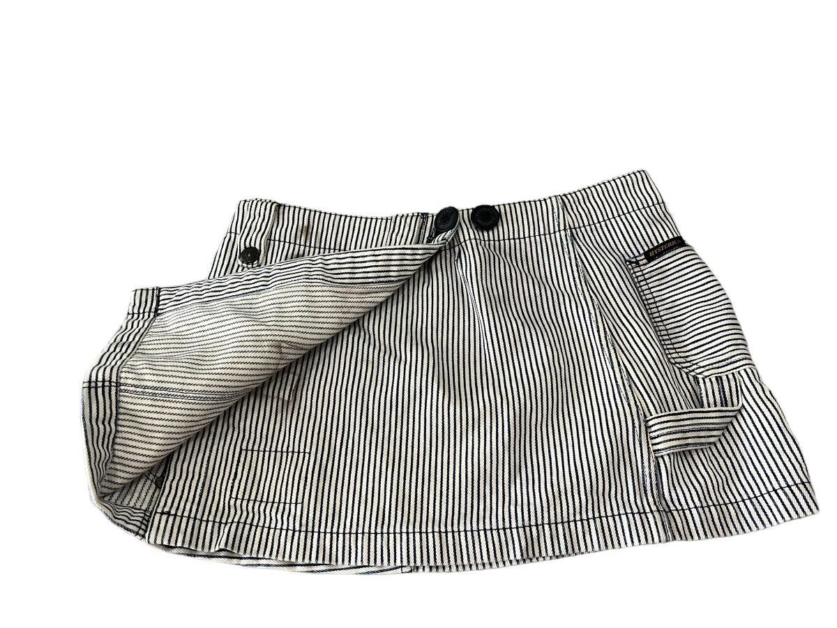 A Stripes Reconstructed Skirts by Hysteric Glamour