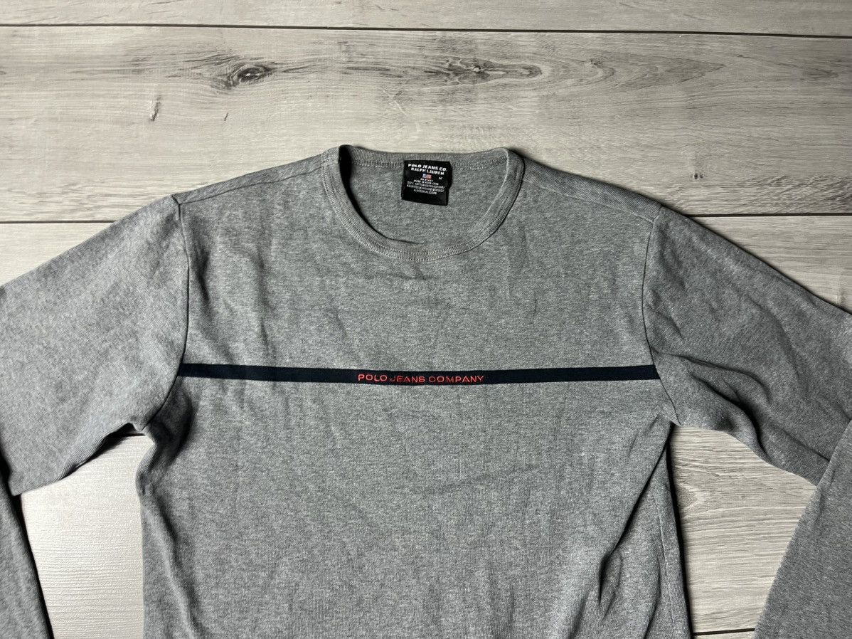 Polo Ralph Lauren Ralph Lauren Polo jeans co striped logo long sleeve size M Size US M / EU 48-50 / 2 - 3 Thumbnail