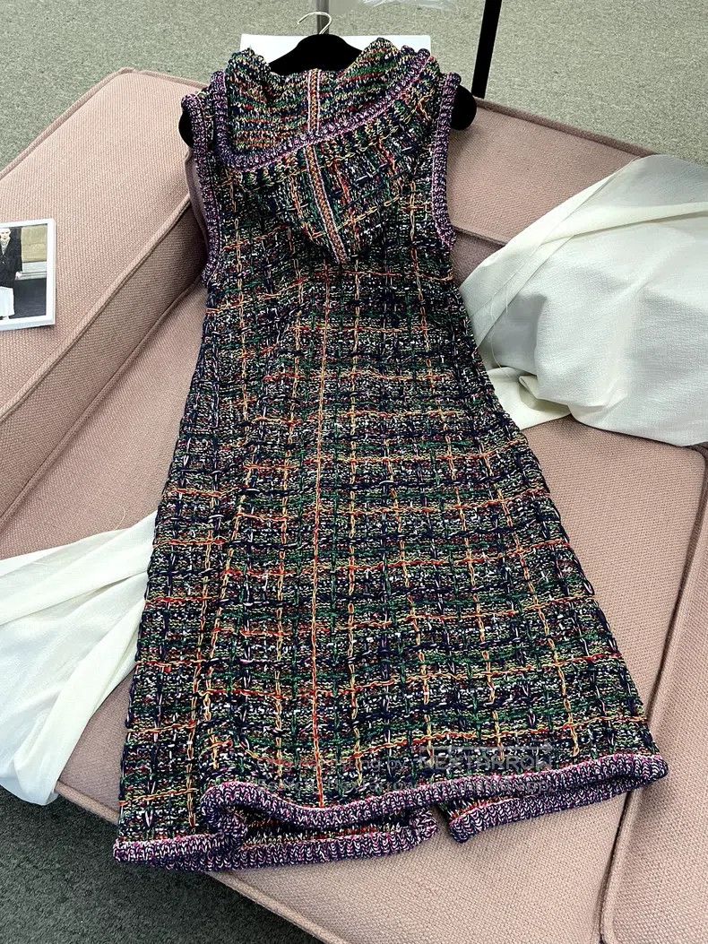 Chanel Chanel Data Centre Series Colourful Woven Hooded Vest Jack Size XXS / US 00 / IT 34 - 3 Thumbnail