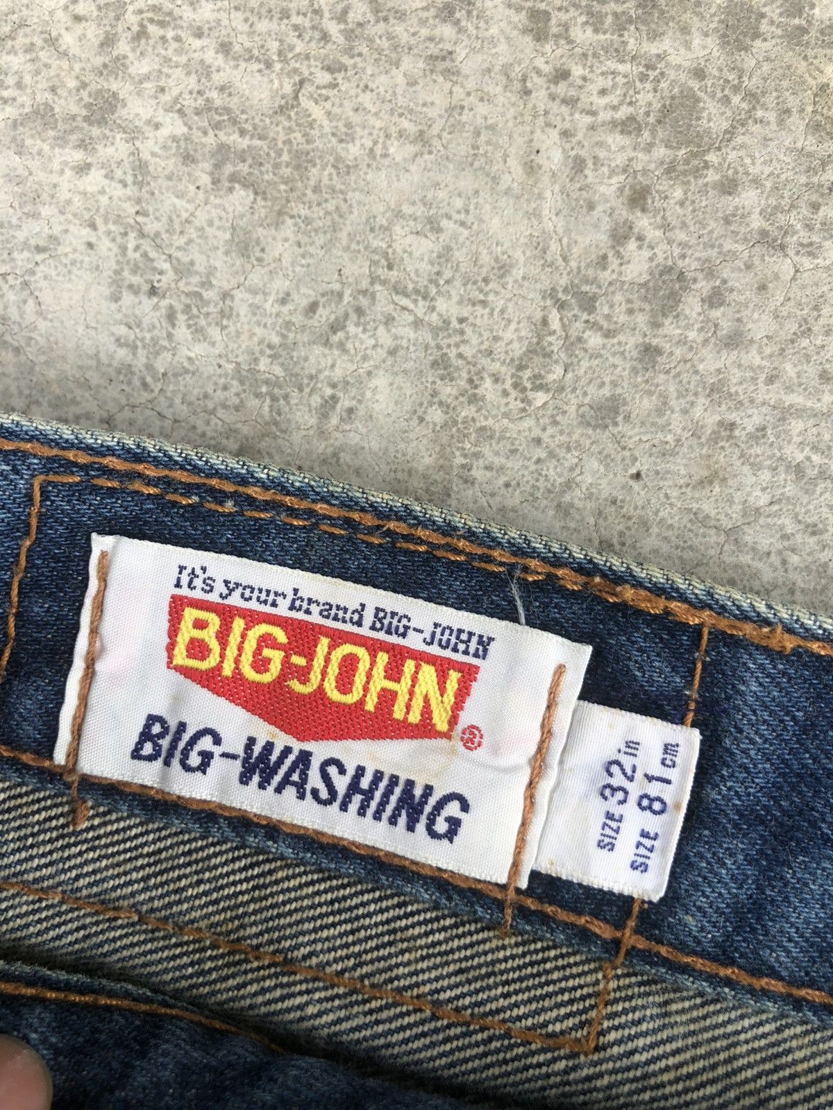 Big John Vintage Big John Distressed Jeans Straight Fit Size US 30 / EU 46 - 19 Thumbnail