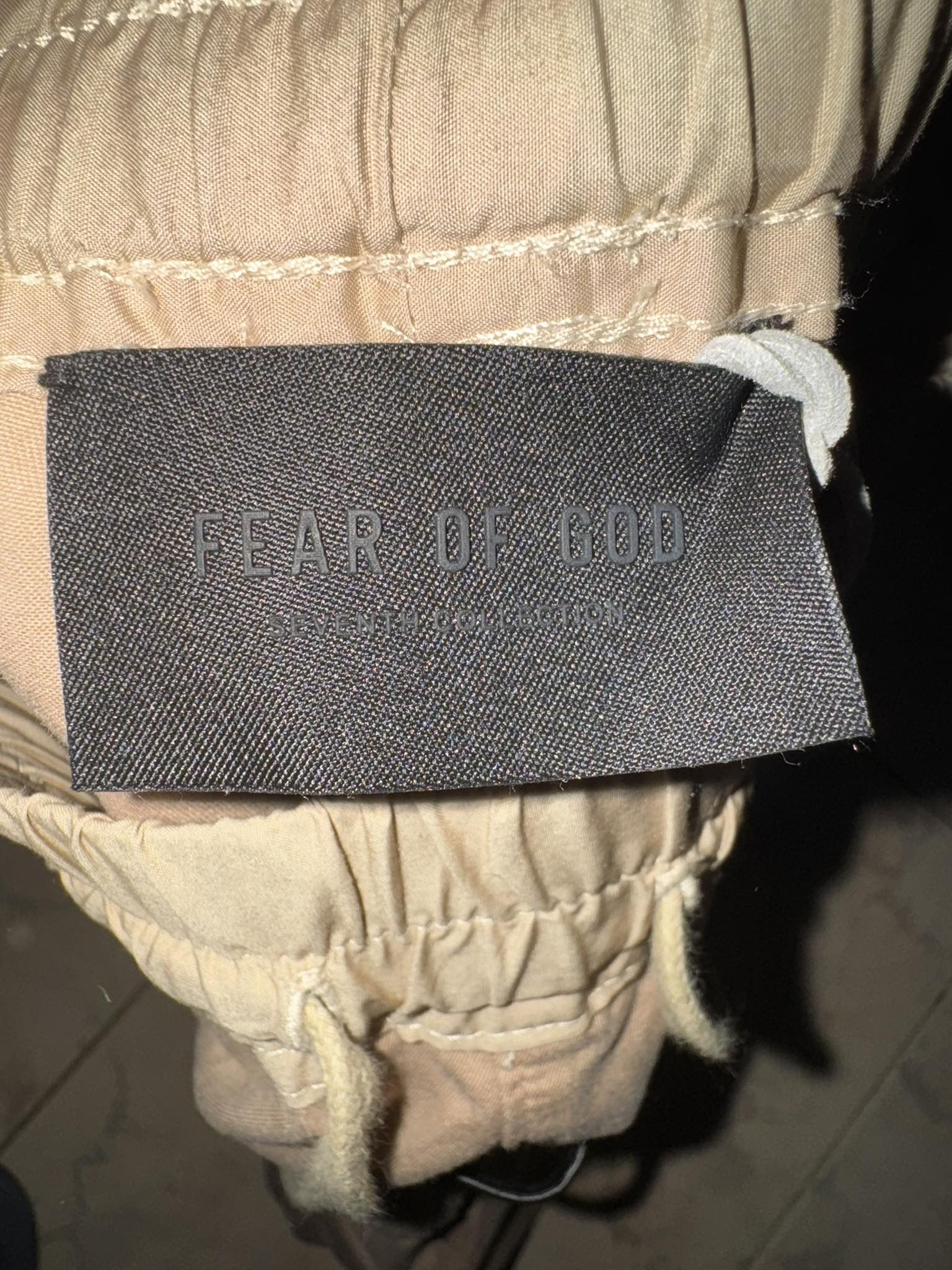 Fear of God × Vintage Fear Of God Seventh Collection Khaki Short Size US 36 / EU 52 - 4 Thumbnail