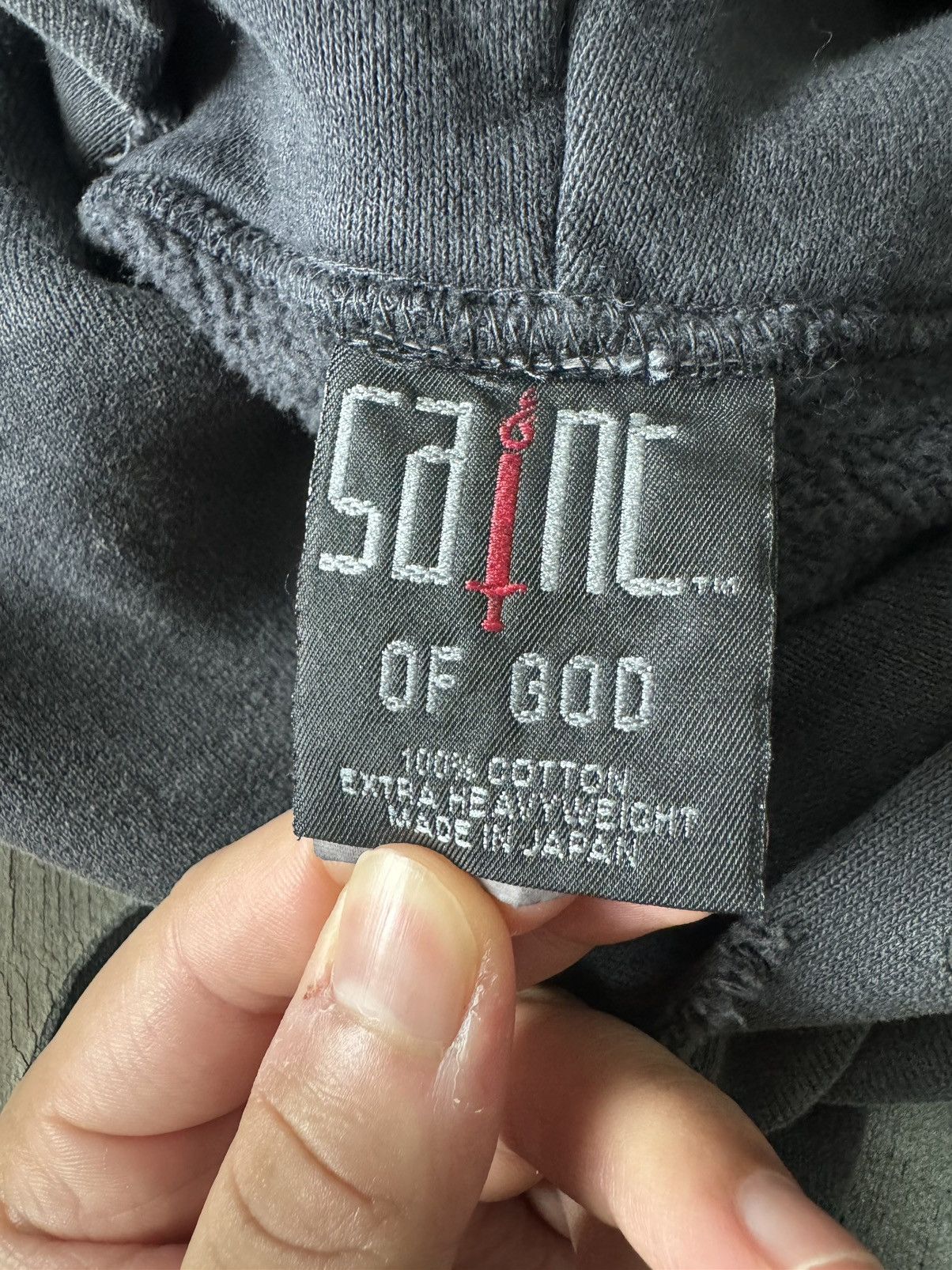 Fear of God × Saint Michael Saint Michael x Fear of God Saint of God Hoodie One Size Size US L / EU 52-54 / 3 - 5 Thumbnail