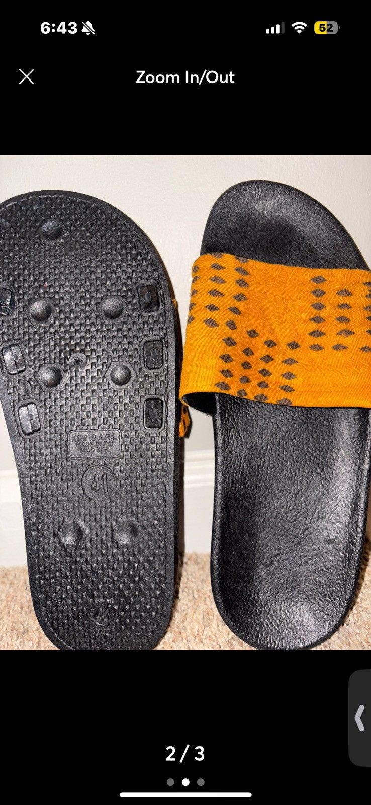 Other African handmade alippers Size US 6.5 / EU 39-40 - 2 Thumbnail