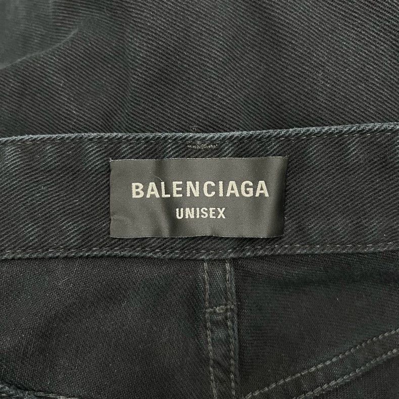 Balenciaga Balenciaga Fringed Denim Shorts Size XL-2506 Size US 42 / EU 58 - 6 Thumbnail