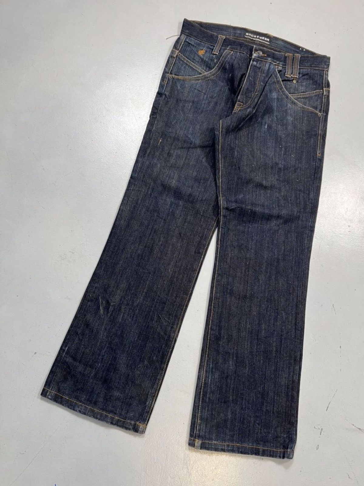 Rocawear Vintage roca wear baggy denim Size US 34 / EU 50 - 2 Thumbnail