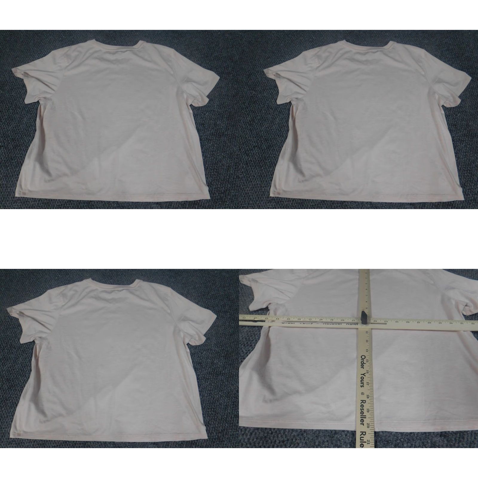 Puma PUMA Womens Shirt XL Pink Pullover Short Sleeve Crew Neck Stretch 100% Cotton Casual T-Shirt Regular Womens Size XL / US 12-14 / IT 48-50 - 8 Thumbnail