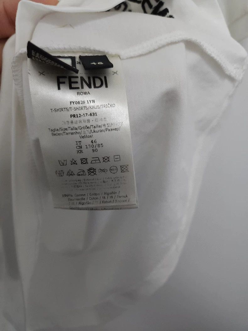 Fendi Fendi Karl Lagerfeld Short Sleeve TShirt Size US M / EU 48-50 / 2 - 6 Thumbnail