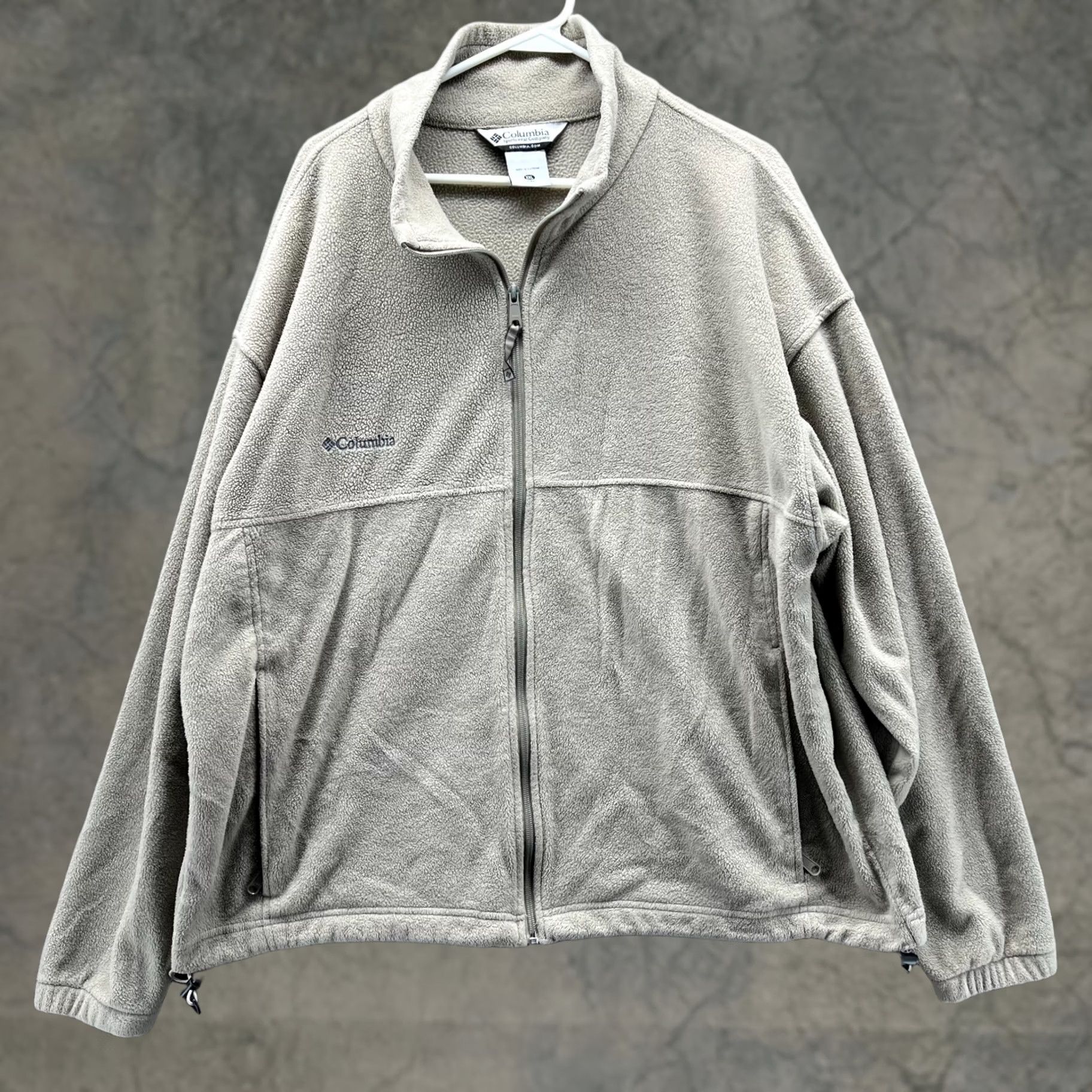 Vintage VINTAGE Columbia Jacket Men XXL Khaki Full Zip Fleece Polyester Steens Mountain 2.0 Size US XXL / EU 58 / 5 - 1 Thumbnail
