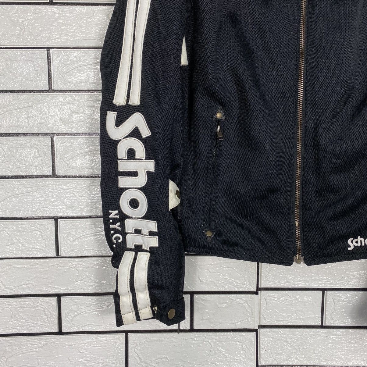 Schott Vintage Biker Motorcycle Jacket Schott NYC Big Logo Size US M / EU 48-50 / 2 - 5 Thumbnail