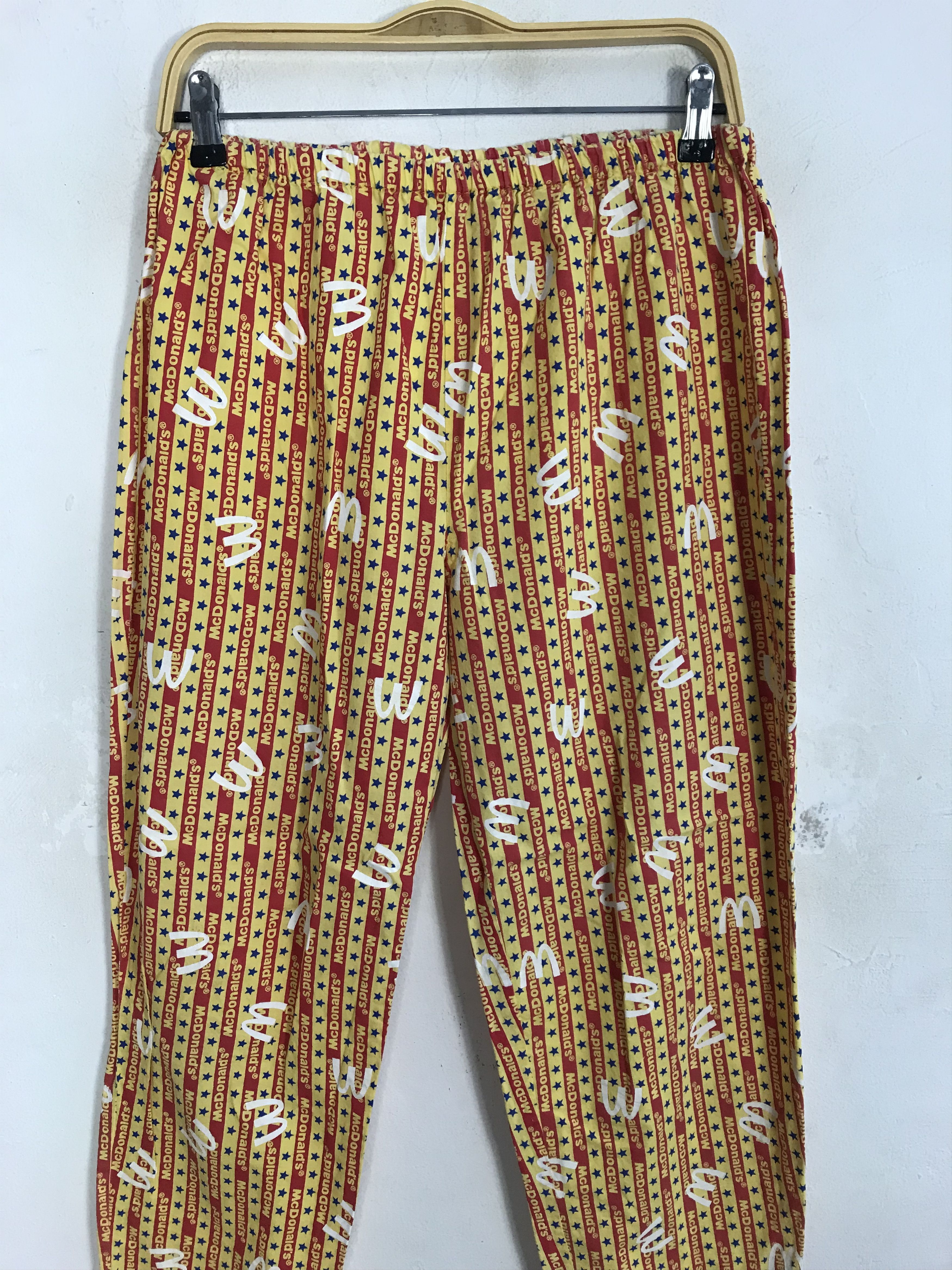 Japanese Brand Vintage 90s Sega McDonald Striped Ovp Sleeping Pant Size US 26 / EU 42 - 3 Thumbnail