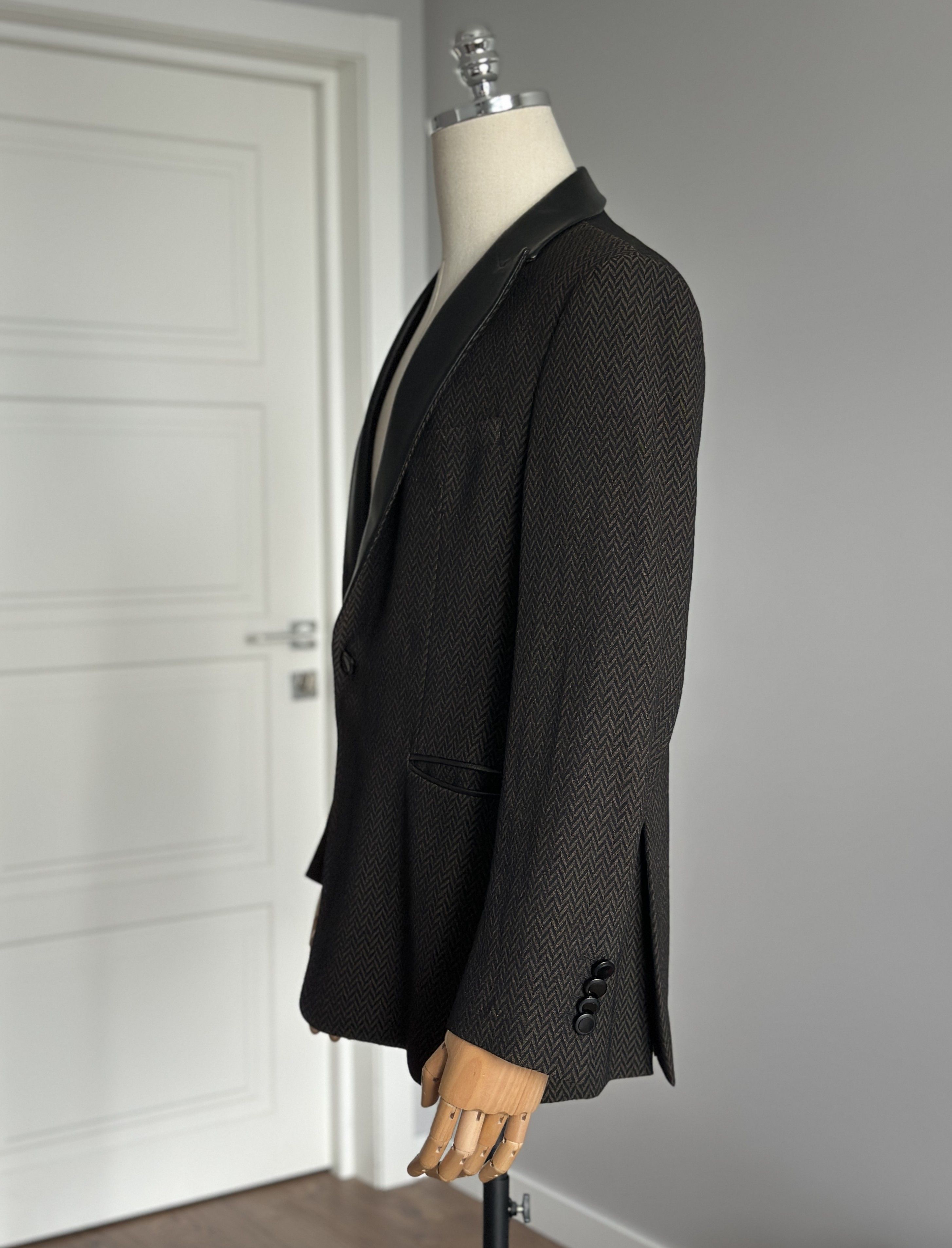 Emporio Armani EMPORIO ARMANI Antinea SRL Blazer Jacket MadeInItaly Luxury Size 44R - 5 Thumbnail