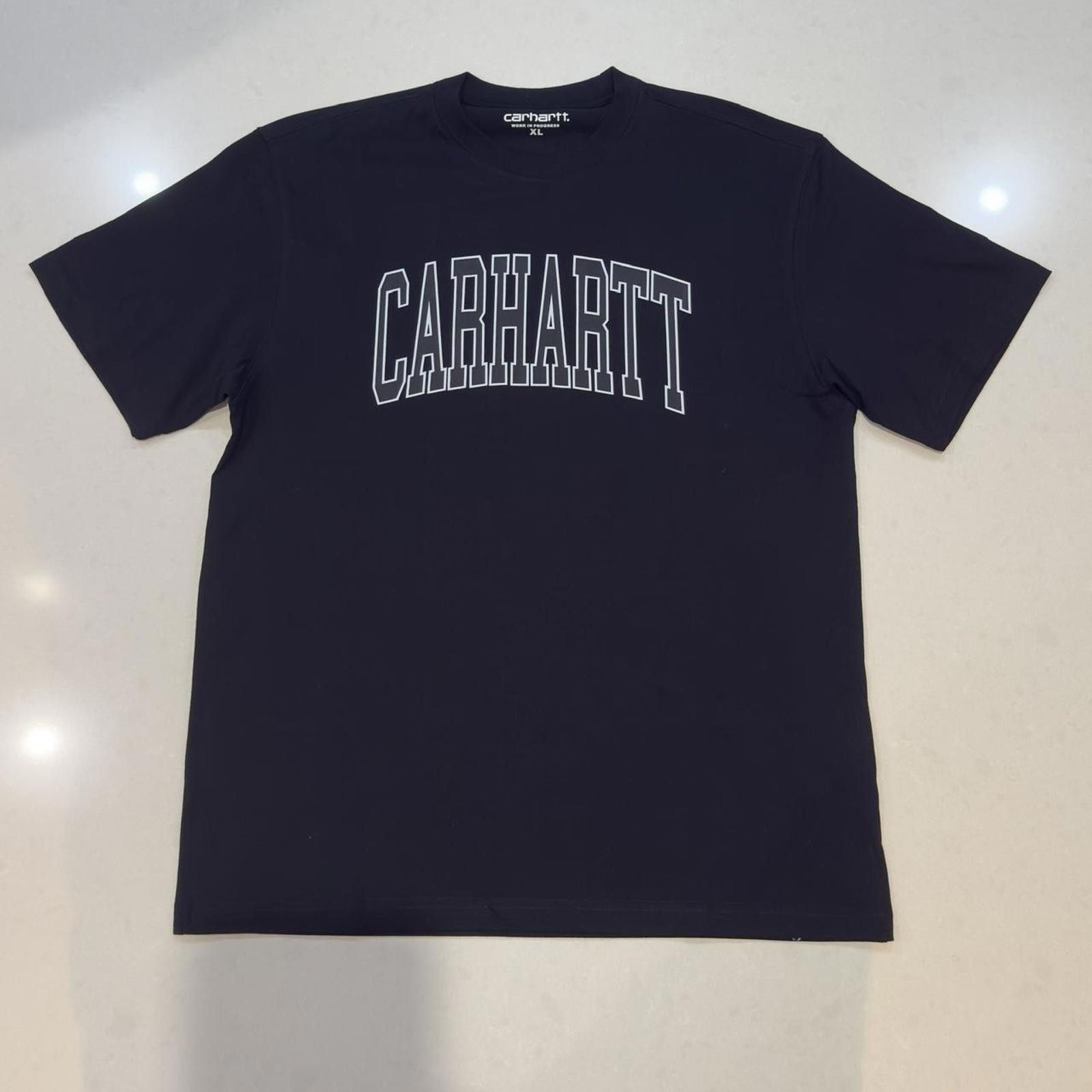 Carhartt Wip Carhartt WIP Black Logo T-shirt XL Size US XL / EU 56 / 4 - 2 Thumbnail