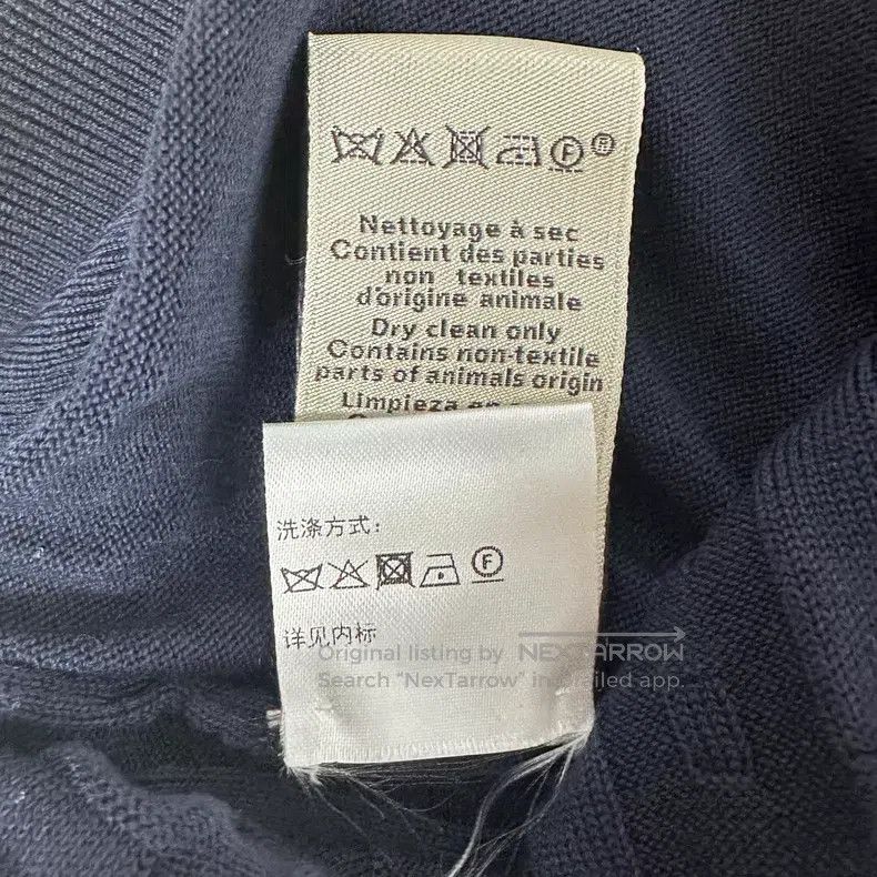 Hermes Hermes Button V Neck Polo Shirt Size US M / EU 48-50 / 2 - 4 Thumbnail