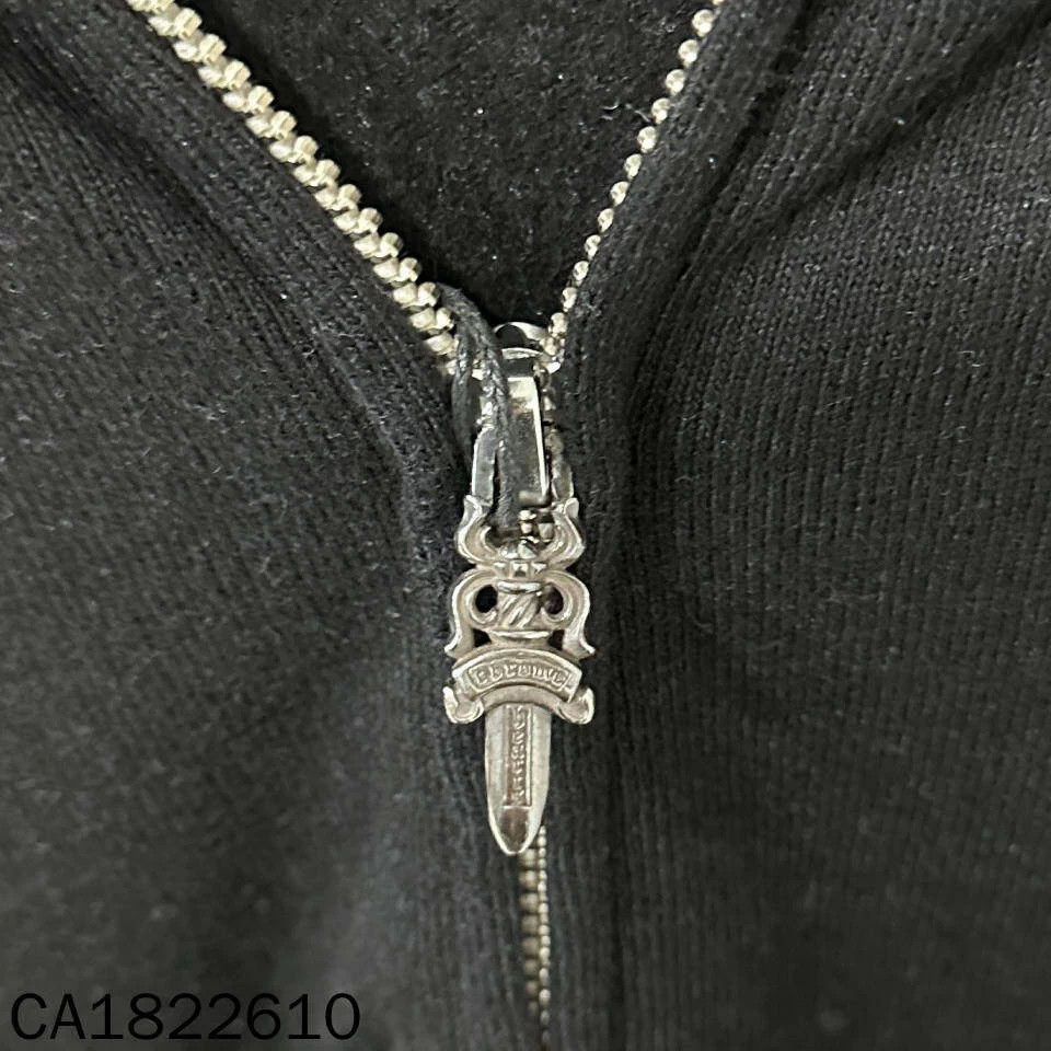 Chrome Hearts Chrome Hearts Black Arm Vine Horseshoe Zipper Hoodie M Size M / US 6-8 / IT 42-44 - 6 Thumbnail