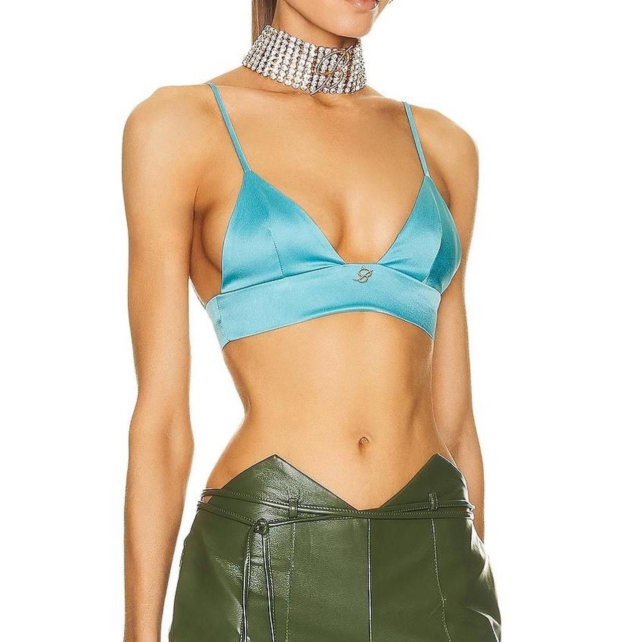 Blumarine Blumarine Logo-plaque Detail Bralette Size XS / US 0-2 / IT 36-38 - 3 Thumbnail