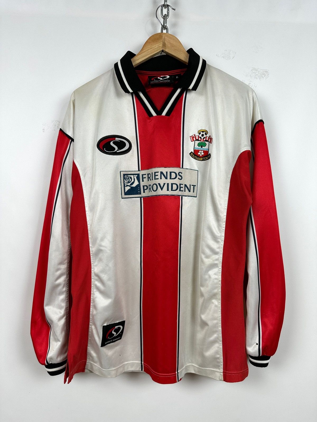 Vintage 2001/01 In-House Southampton Long Sleeve Vintage Jersey Size US L / EU 52-54 / 3 - 1 Thumbnail