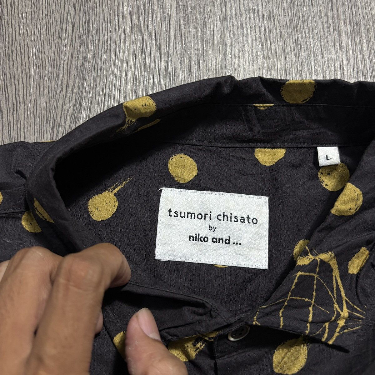 Issey Miyake 🇯🇵Tsumori Chisato by Niko And Shirt🇯🇵 Size US L / EU 52-54 / 3 - 6 Thumbnail