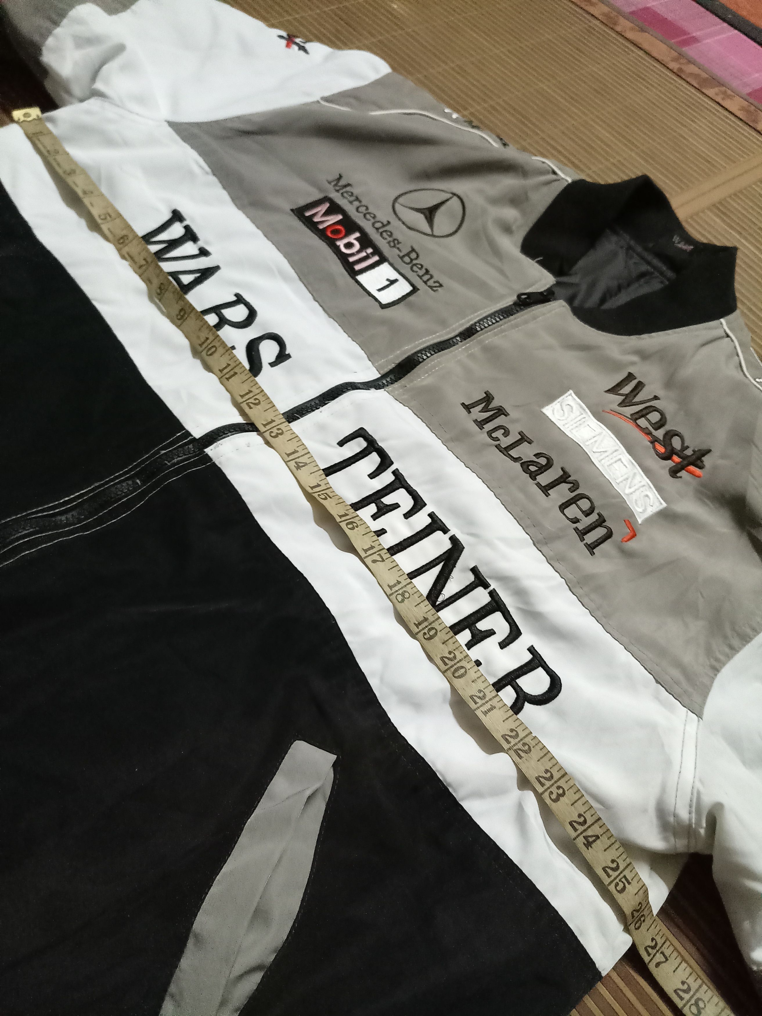 Mercedes-Benz Mens Vintage Mercedes McLaren racing jacket bombers rare Size US XL / EU 56 / 4 - 15 Thumbnail