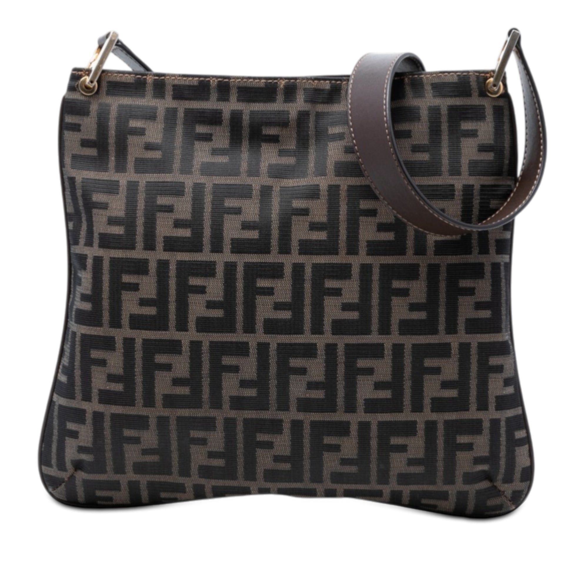 Fendi Zucca Coated Canvas Shoulder Bag Size ONE SIZE - 1 Thumbnail