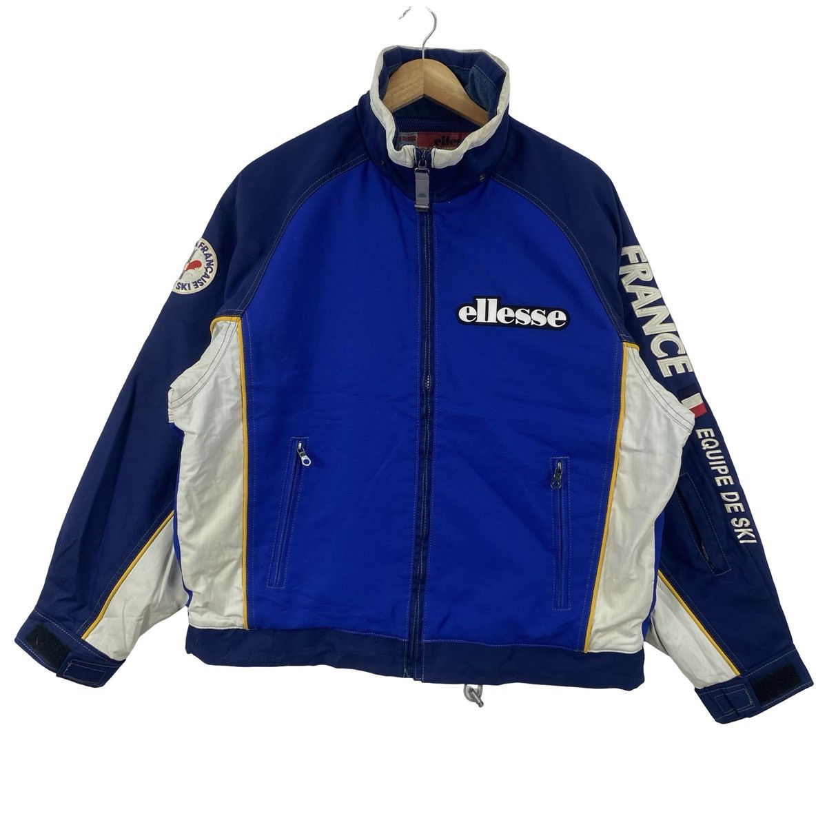 Ellesse Vintage ELLESSE FRANCE EQUIPE De Ski Breathable Fabric Ski Size US L / EU 52-54 / 3 - 5 Thumbnail