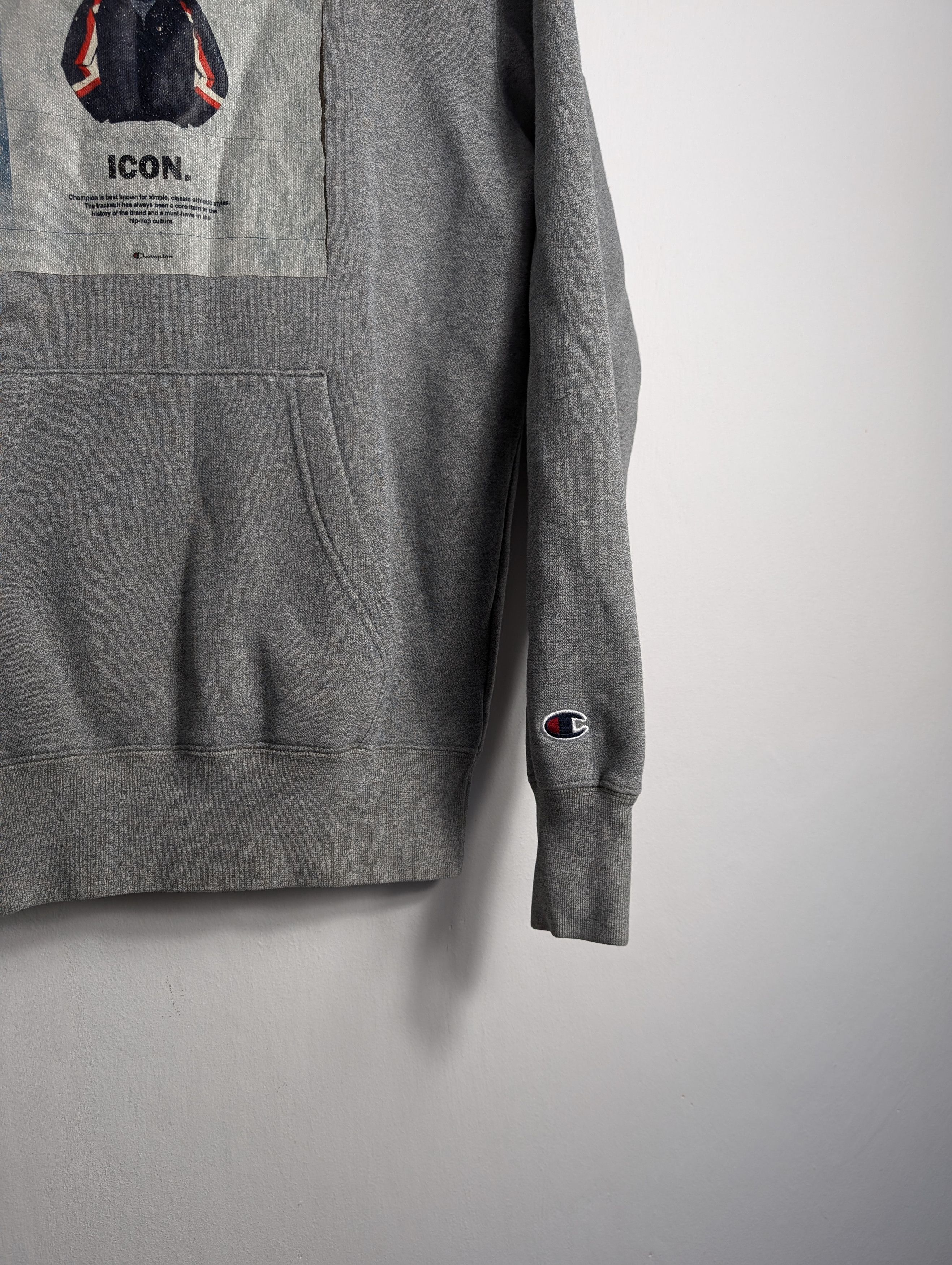 Champion Champion lcon Logo Grey Hoodie Size US S / EU 44-46 / 1 - 3 Thumbnail