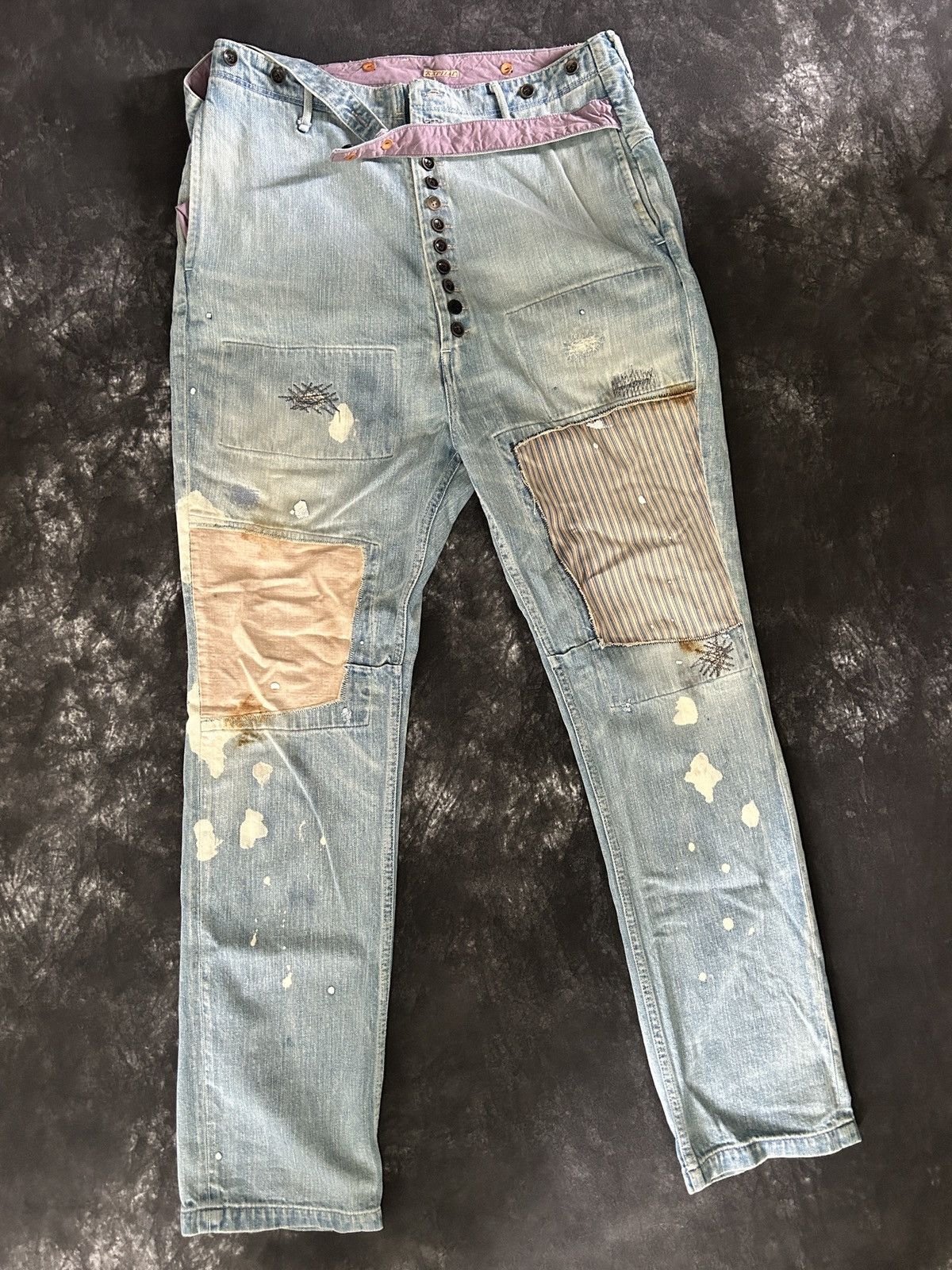 *RARE* Kapital Boro Sashiko Patchwork Denim
