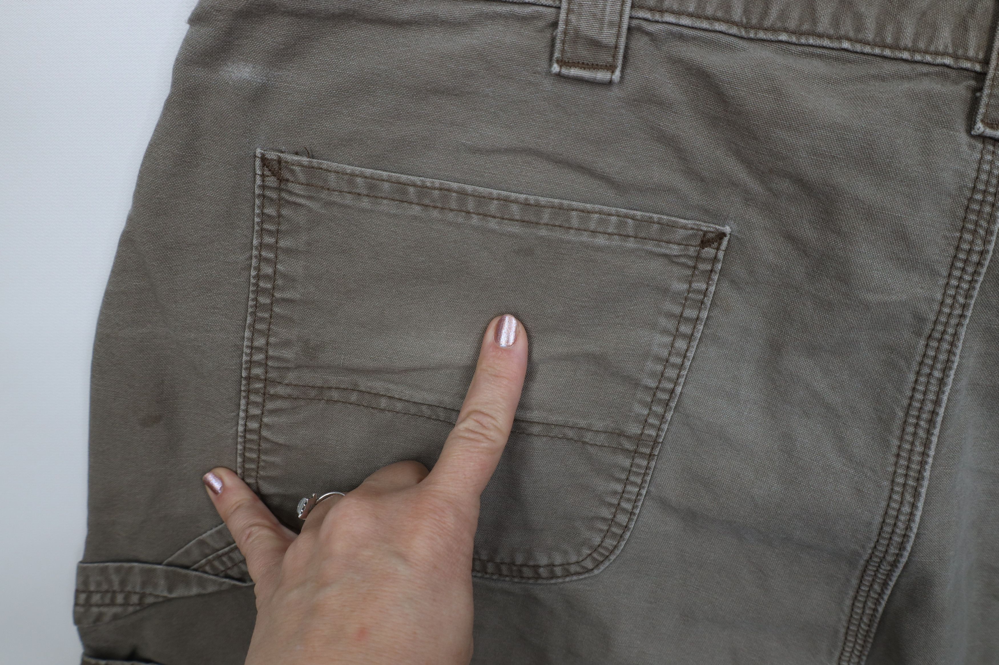 Carhartt Vintage Y2K Carhartt Spell Relaxed Fit Shorts Light Brown Size US 42 / EU 58 - 14 Thumbnail