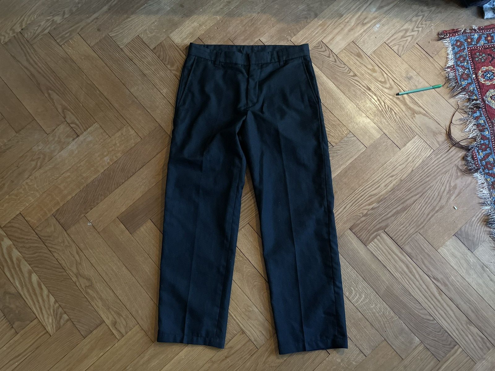 Japanese Brand Black Trousers Size US 32 / EU 48 - 2 Thumbnail