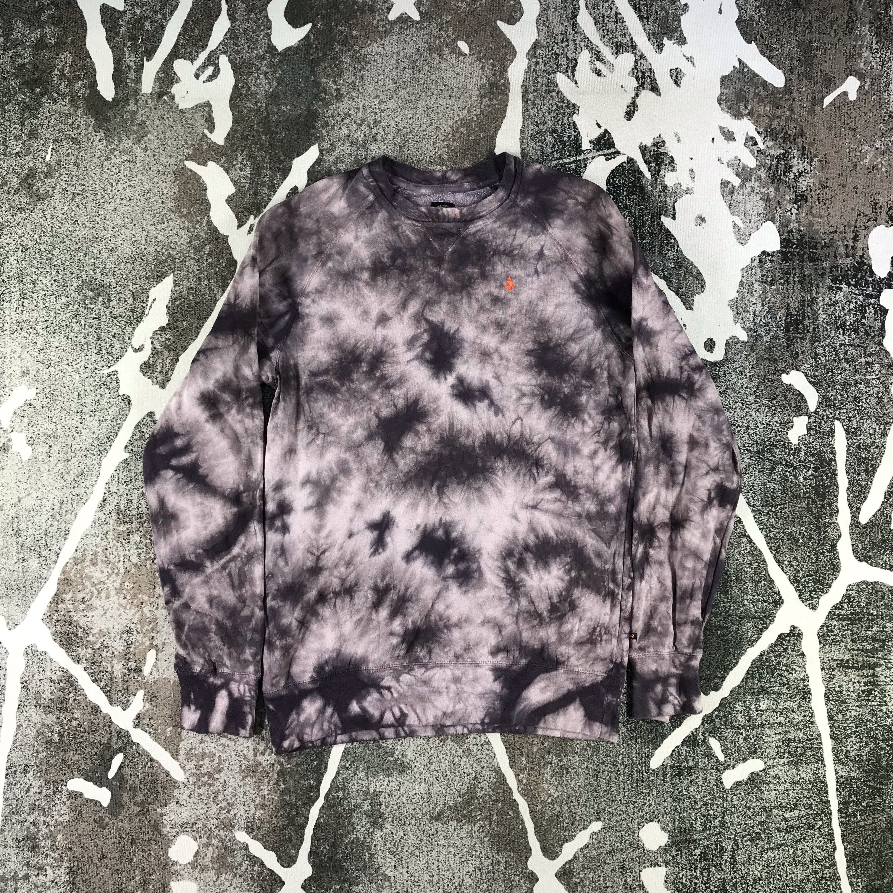 Volcom Volcom Tie Dye Pullover Sweatshirt F233 Size US S / EU 44-46 / 1 - 1 Thumbnail