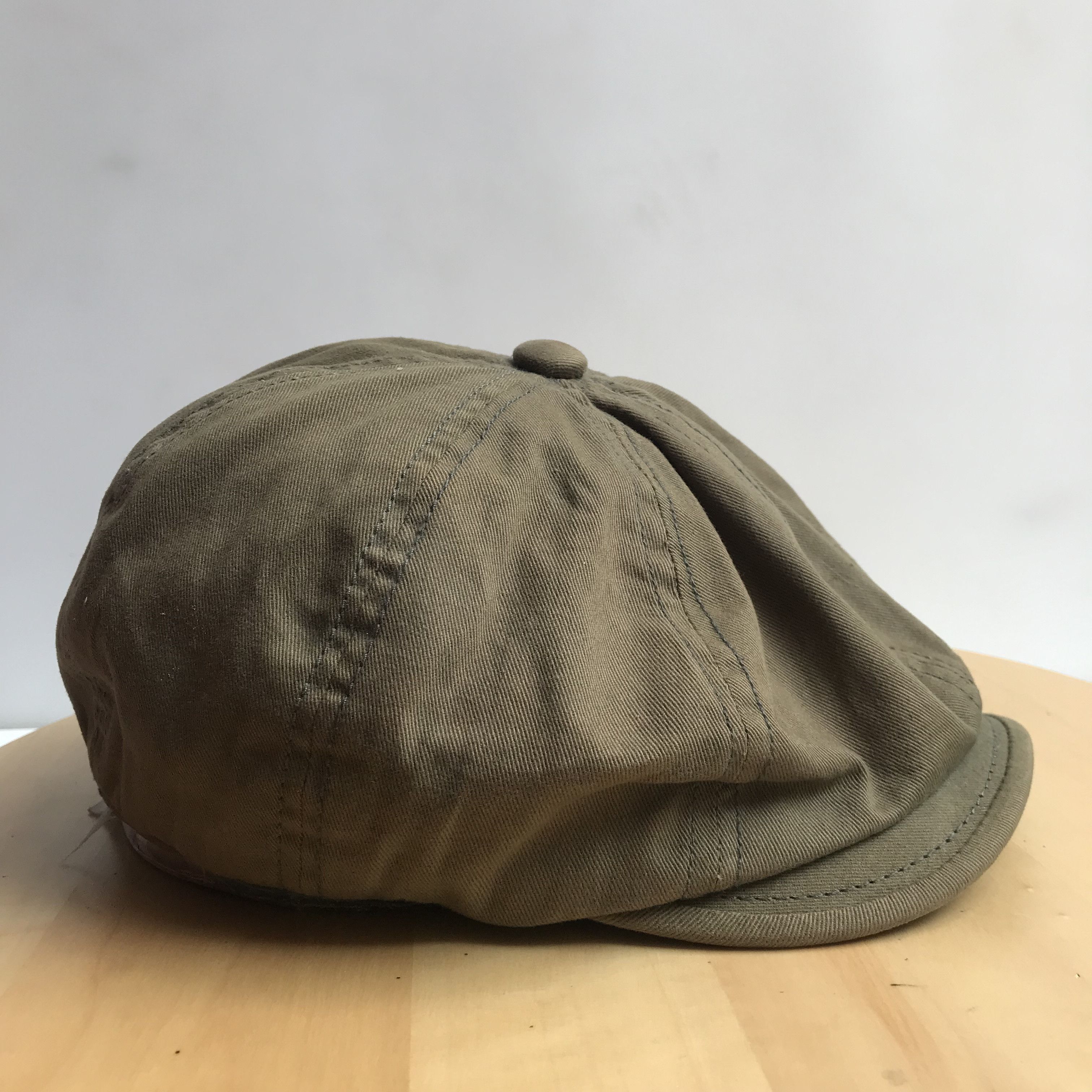 Ben Sherman × Designer × Other UK BEN SHERMAN newsboy cap Gatsby BAKER BOY CAP Military GreeN Size ONE SIZE - 19 Thumbnail