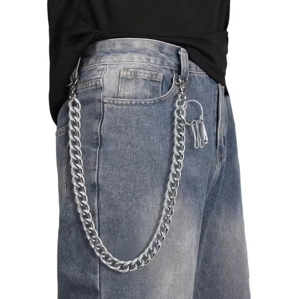 Jewelry Vintage Trousers Jean Wallet Chain Size ONE SIZE - 1 Thumbnail