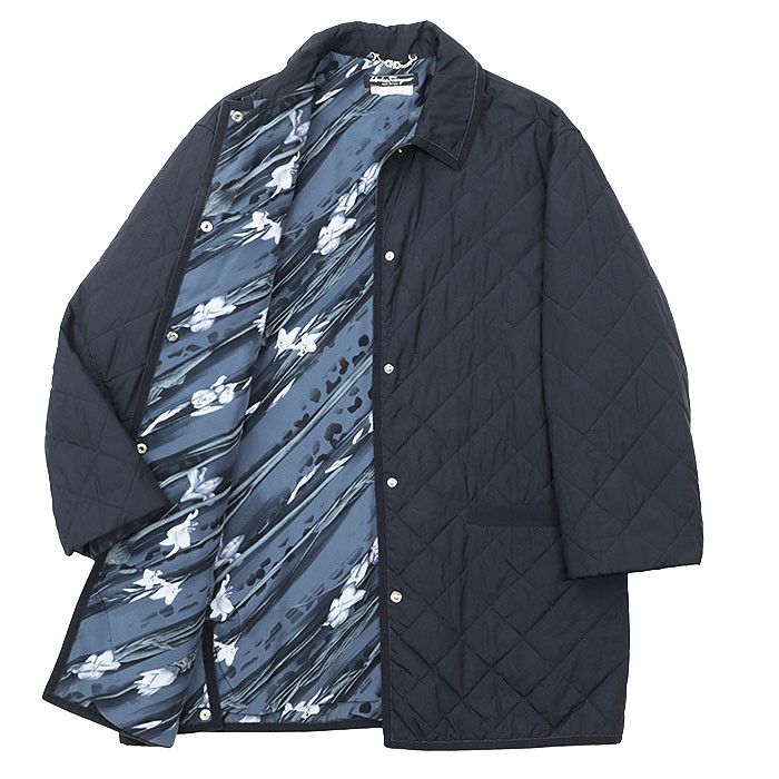 Salvatore Ferragamo Salvatore Ferragamo Salvatore Ferragamo Quilting Polyester Coat Others Outerwear DUTY FREE for USA Size ONE SIZE - 1 Thumbnail